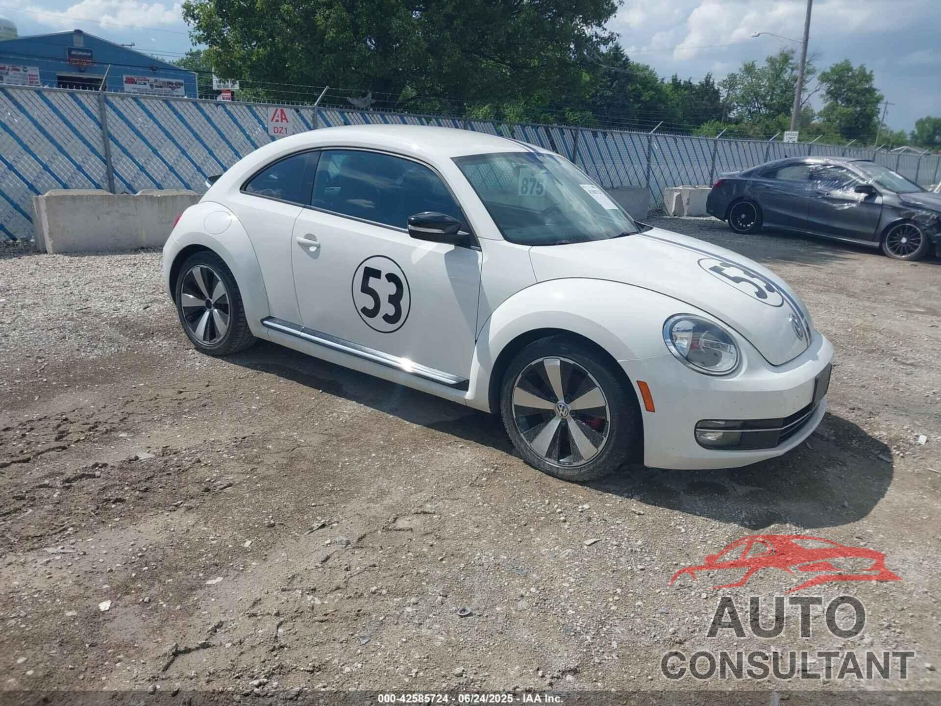VOLKSWAGEN BEETLE 2012 - 3VW4A7AT2CM634487