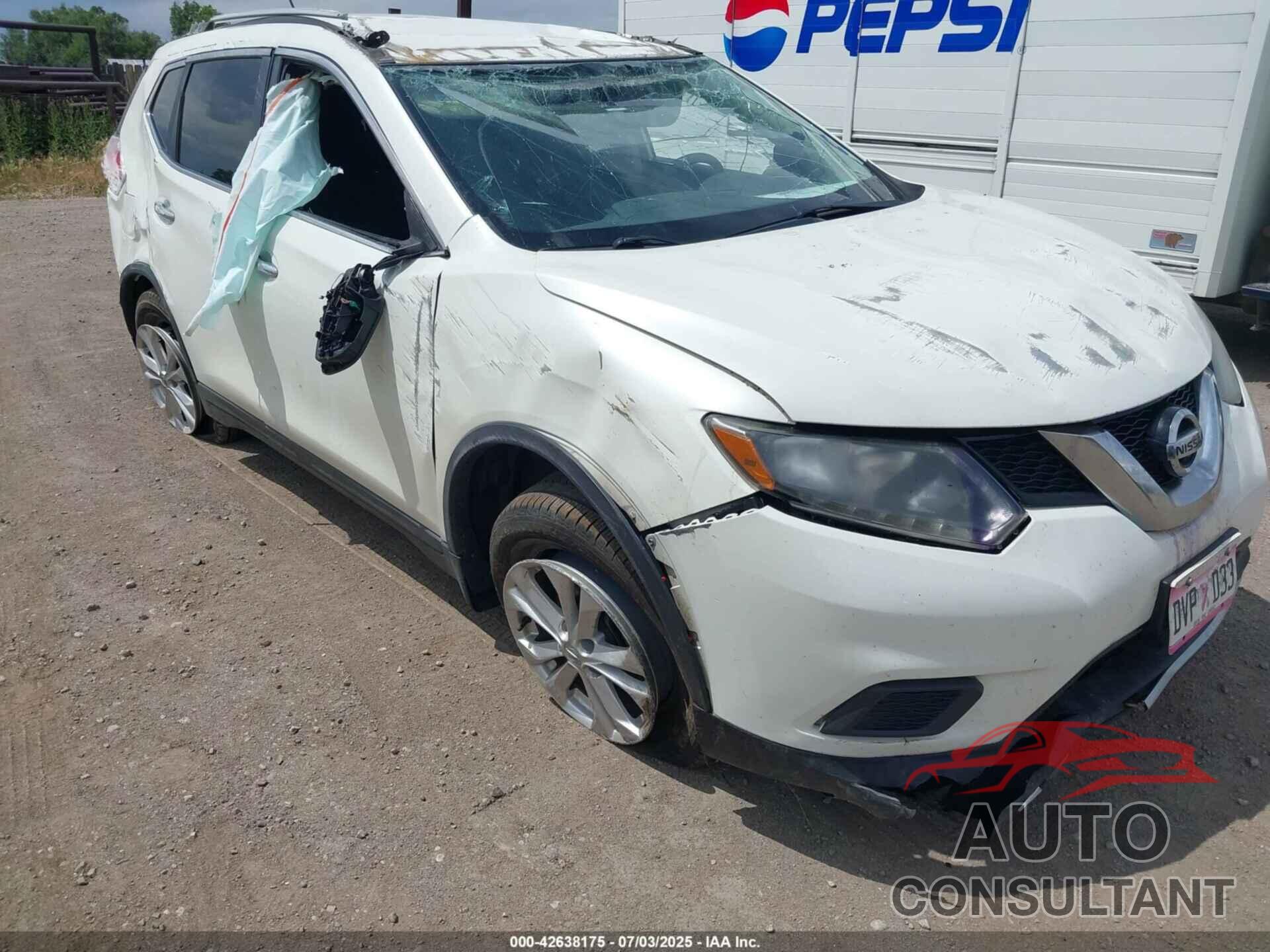 NISSAN ROGUE 2016 - 5N1AT2MV8GC923490