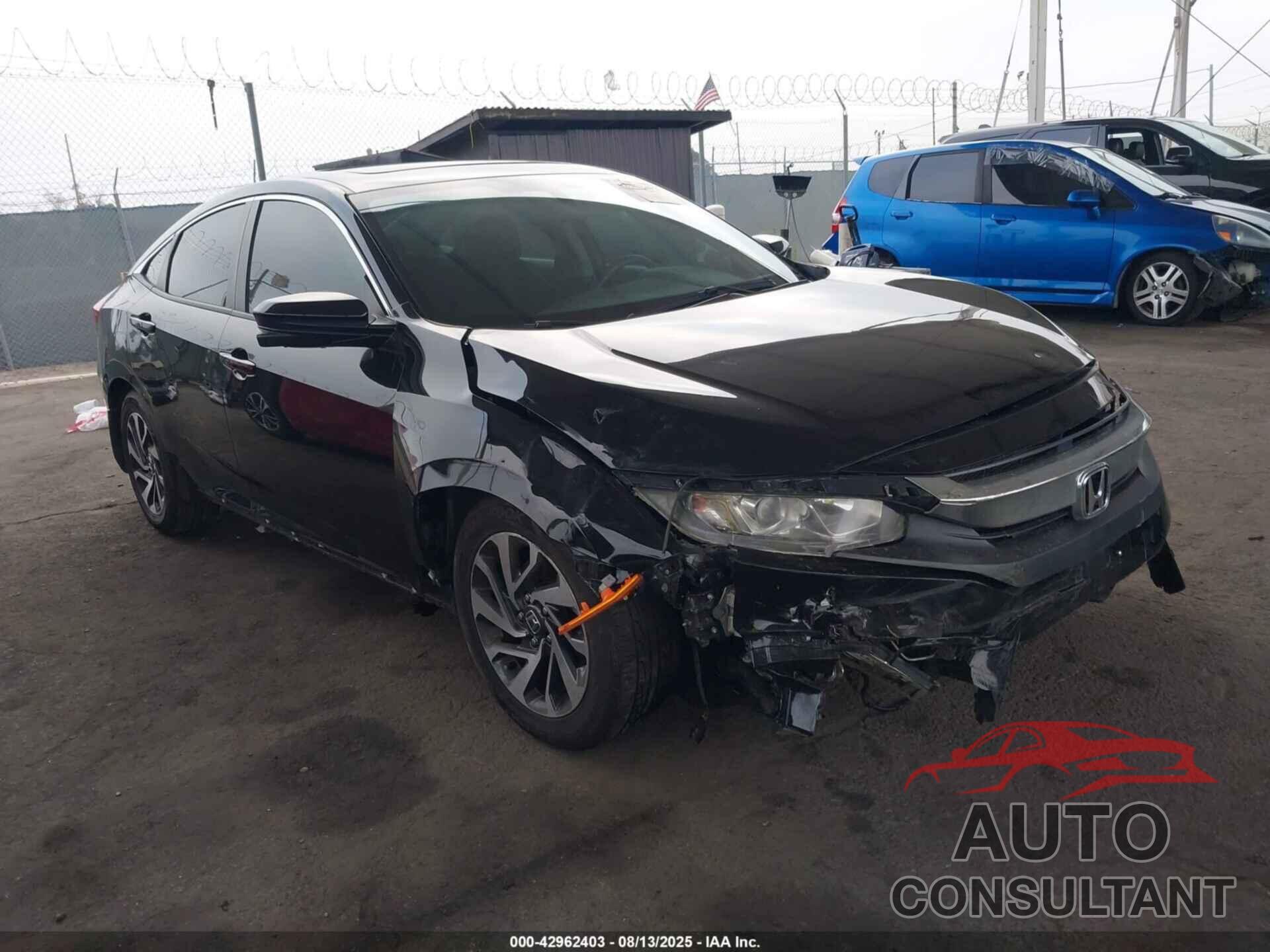 HONDA CIVIC 2017 - 19XFC2F72HE202584