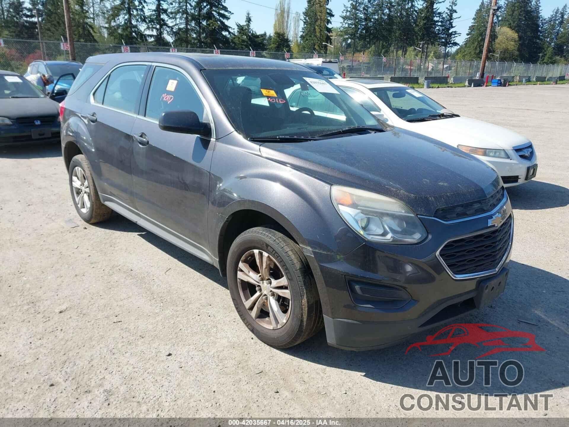 CHEVROLET EQUINOX 2016 - 2GNALBEK3G6159945