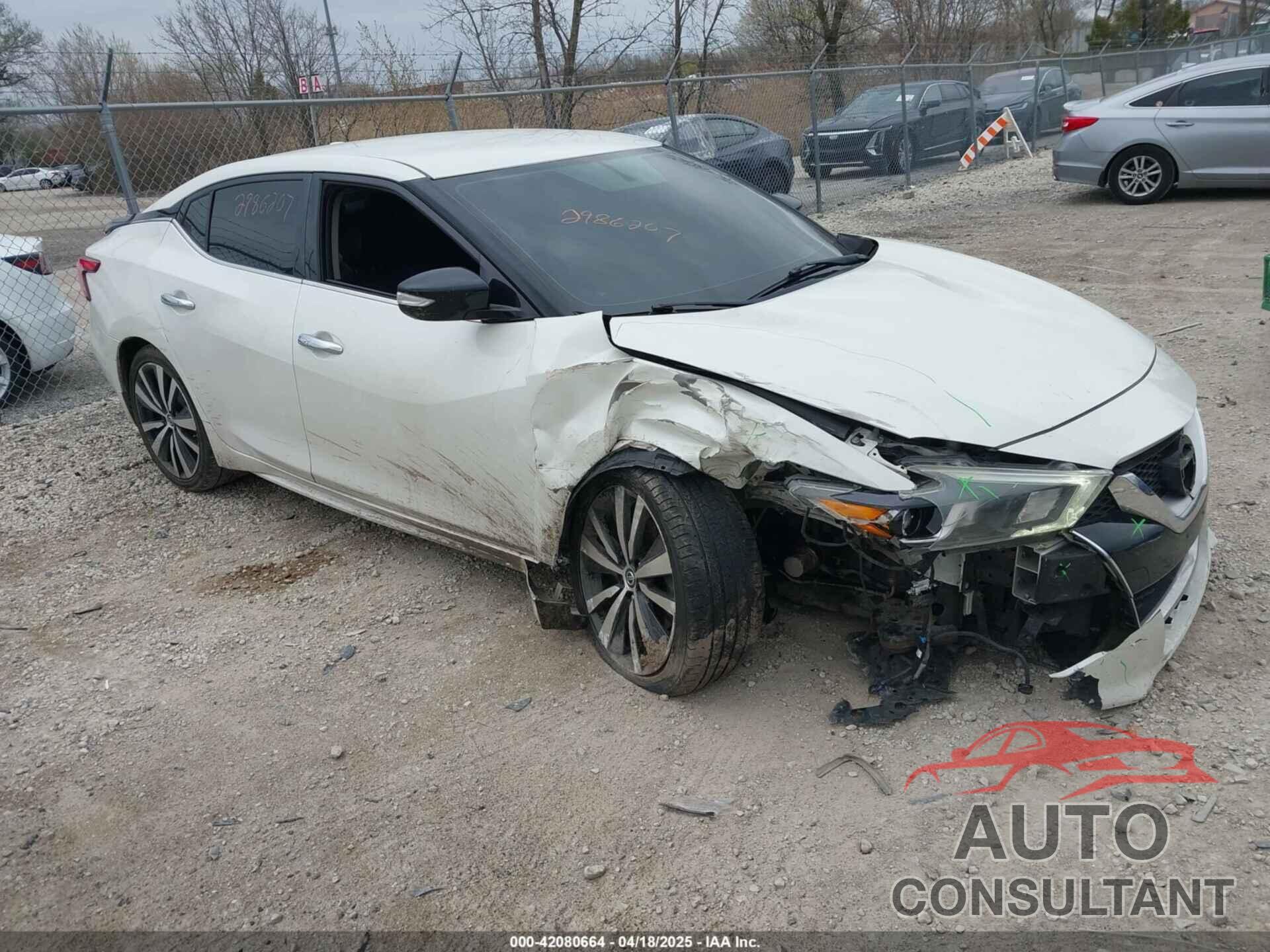 NISSAN MAXIMA 2017 - 1N4AA6AP8HC419679