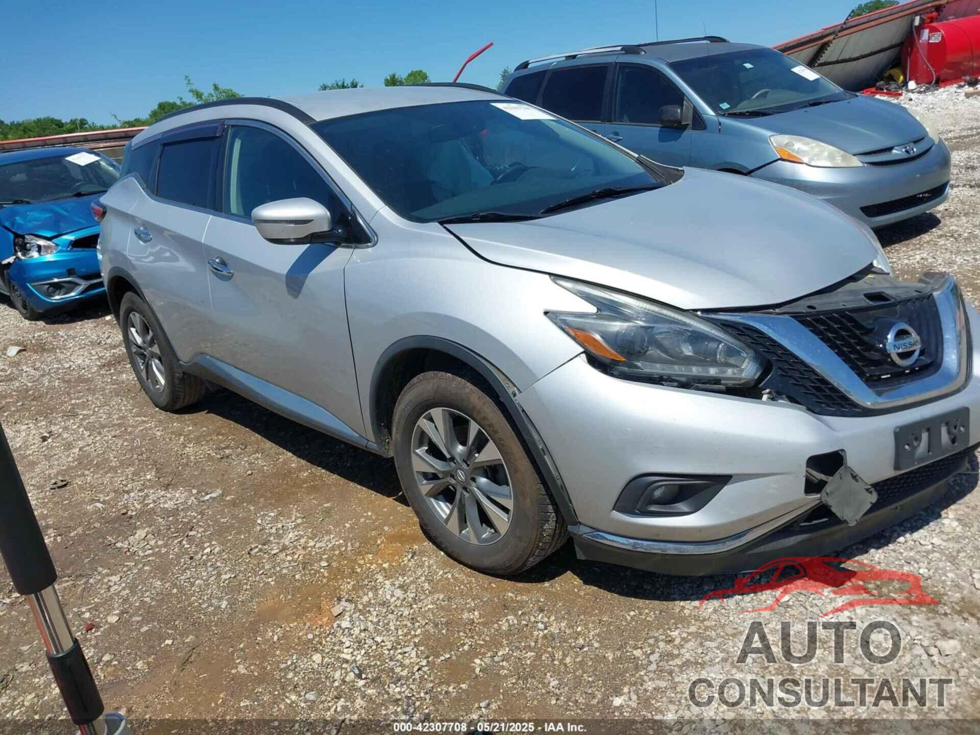 NISSAN MURANO 2018 - 5N1AZ2MG6JN105526