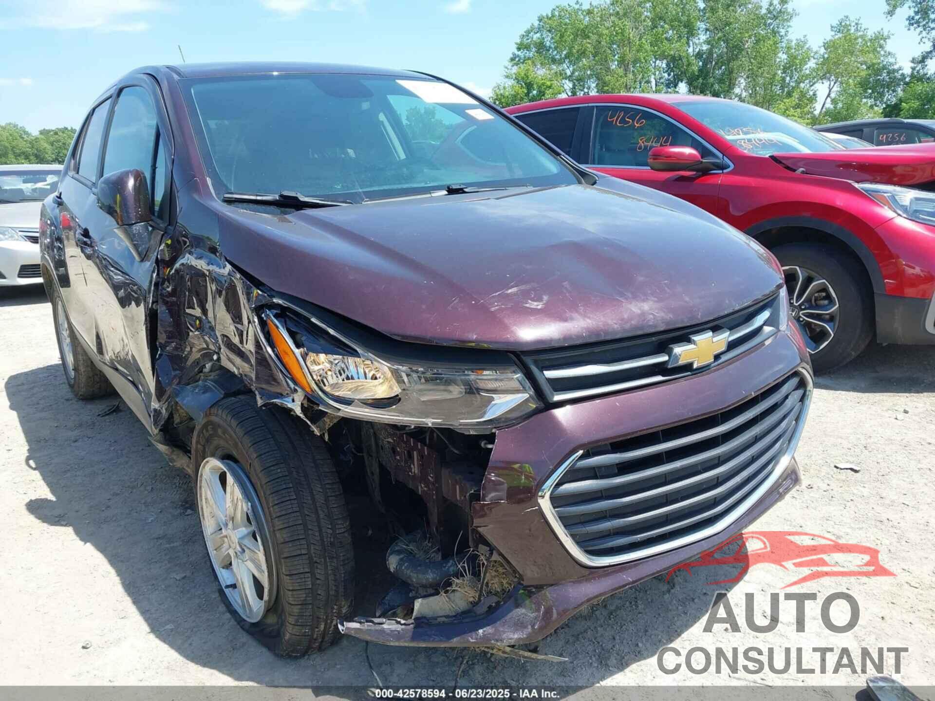 CHEVROLET TRAX 2020 - KL7CJKSB6LB345592