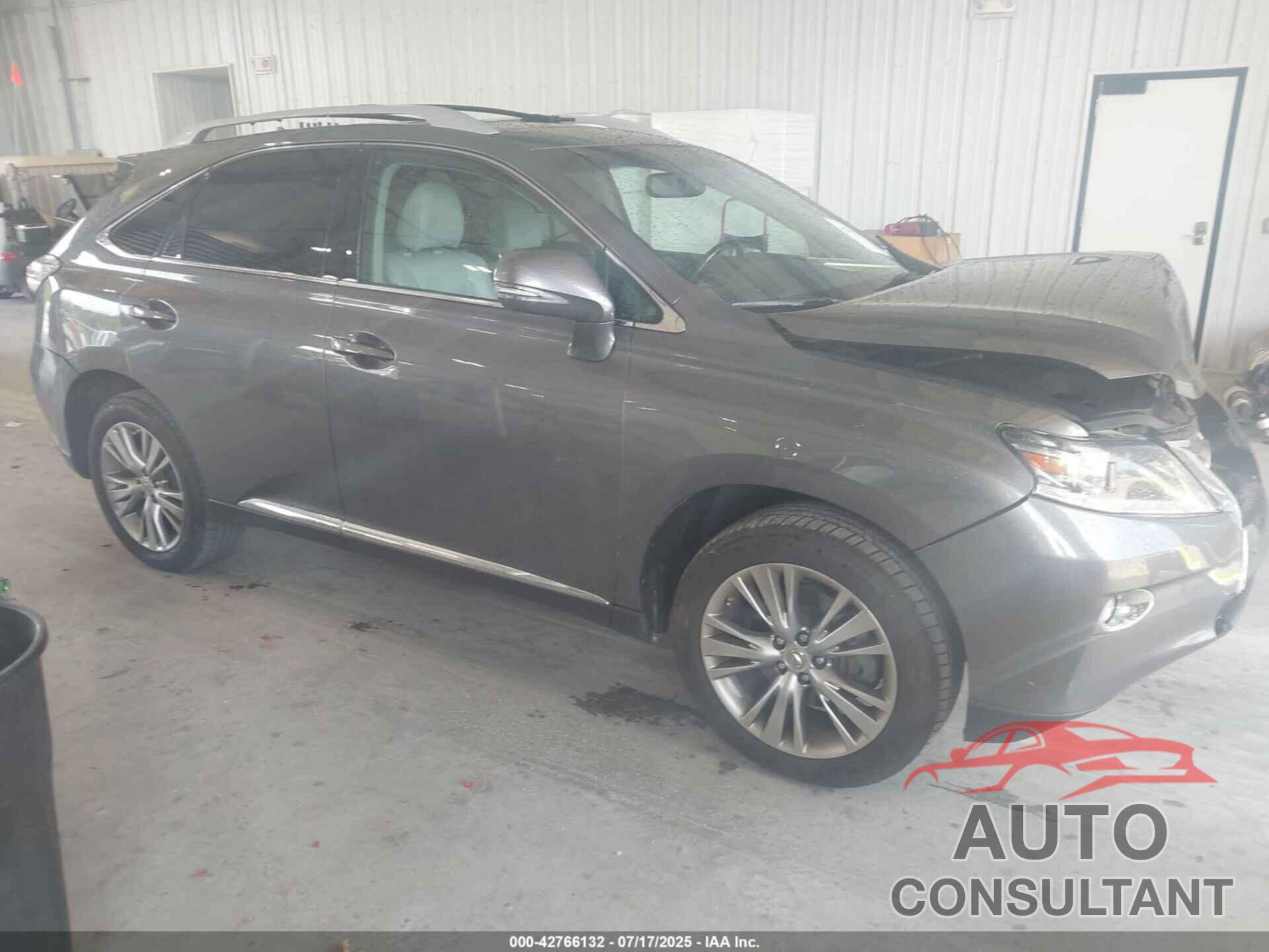 LEXUS RX 350 2013 - 2T2ZK1BAXDC105021