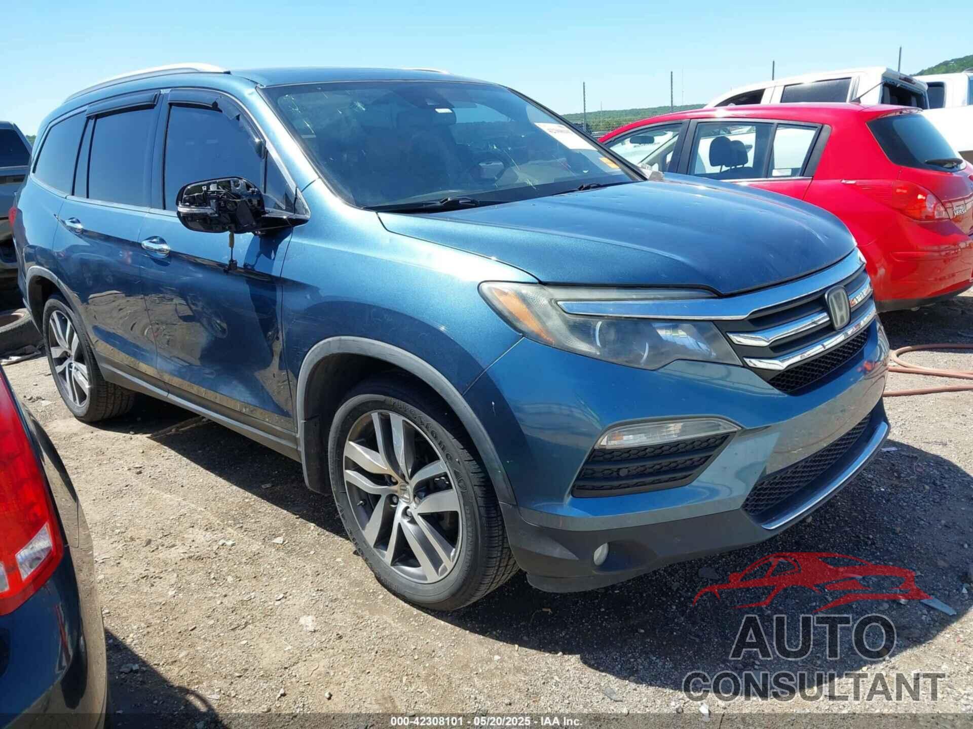 HONDA PILOT 2016 - 5FNYF6H91GB071436
