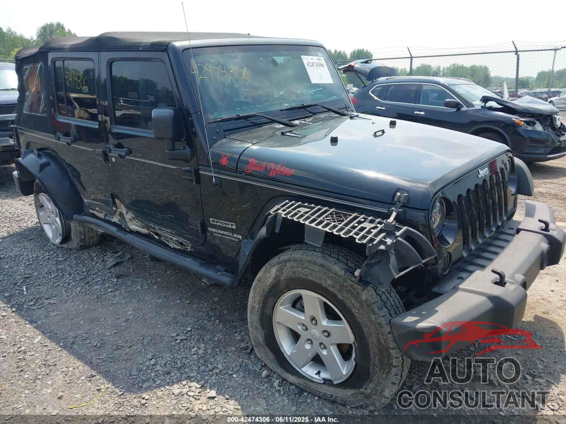 JEEP WRANGLER UNLIMITED 2015 - 1C4HJWDG5FL505467