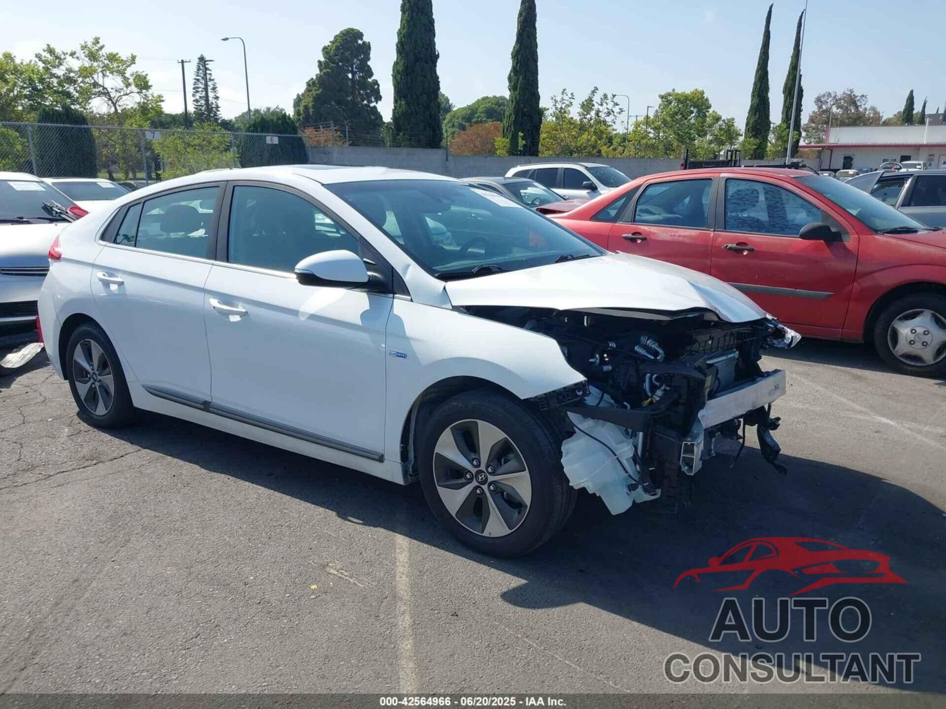 HYUNDAI IONIQ ELECTRIC 2019 - KMHC05LH4KU052380