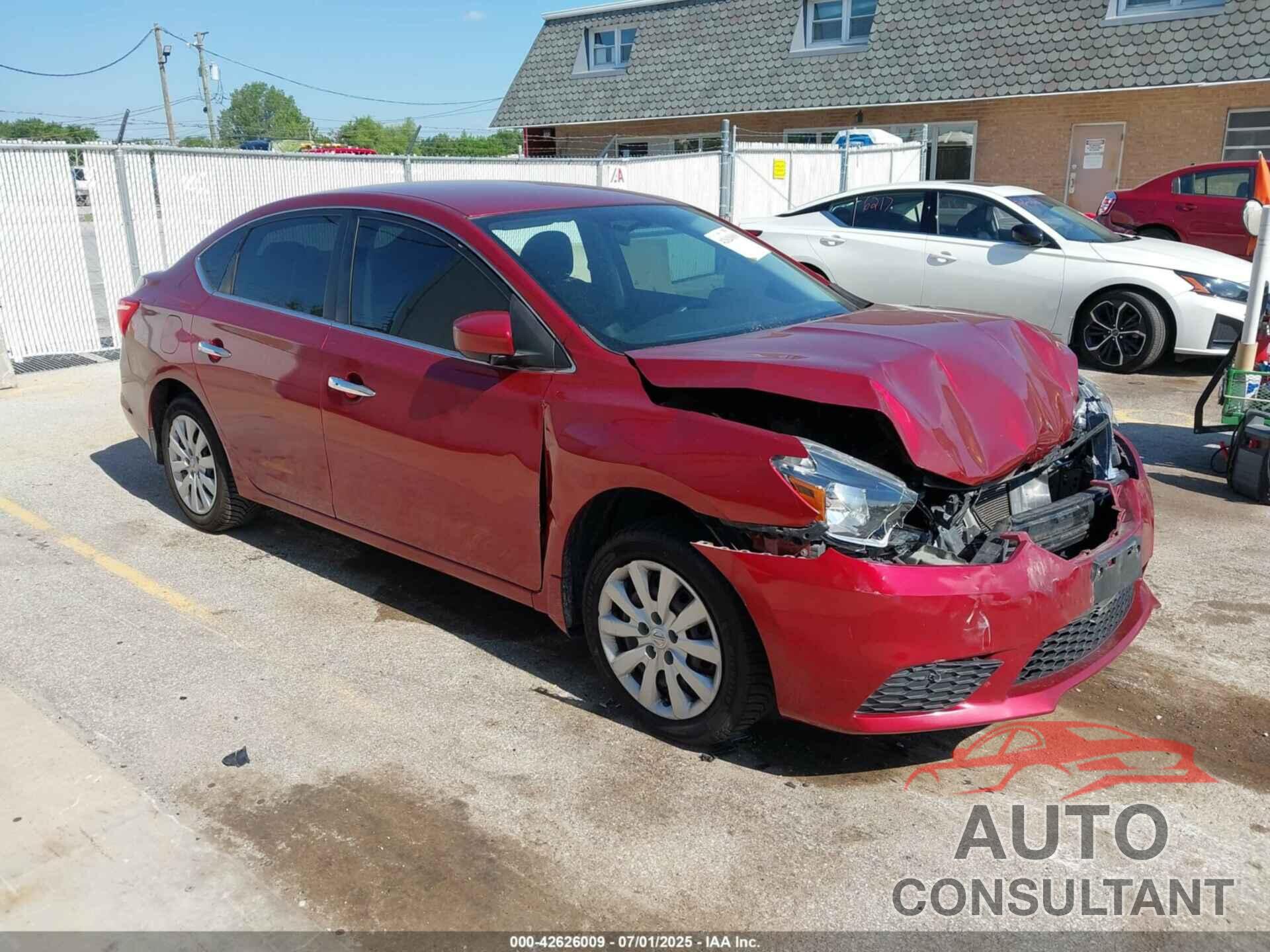 NISSAN SENTRA 2016 - 3N1AB7AP9GY225135
