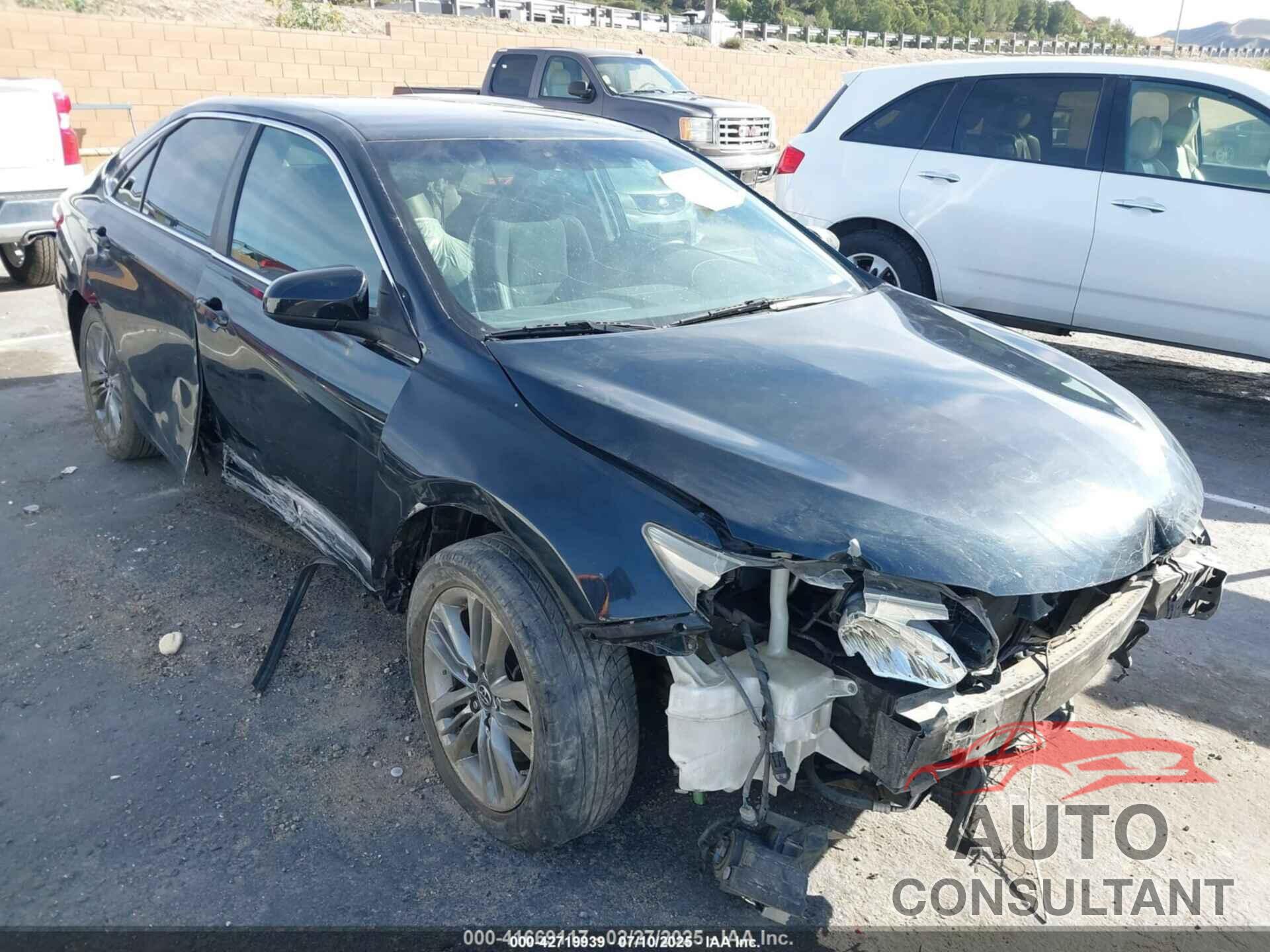 TOYOTA CAMRY 2016 - 4T1BF1FK5GU229682