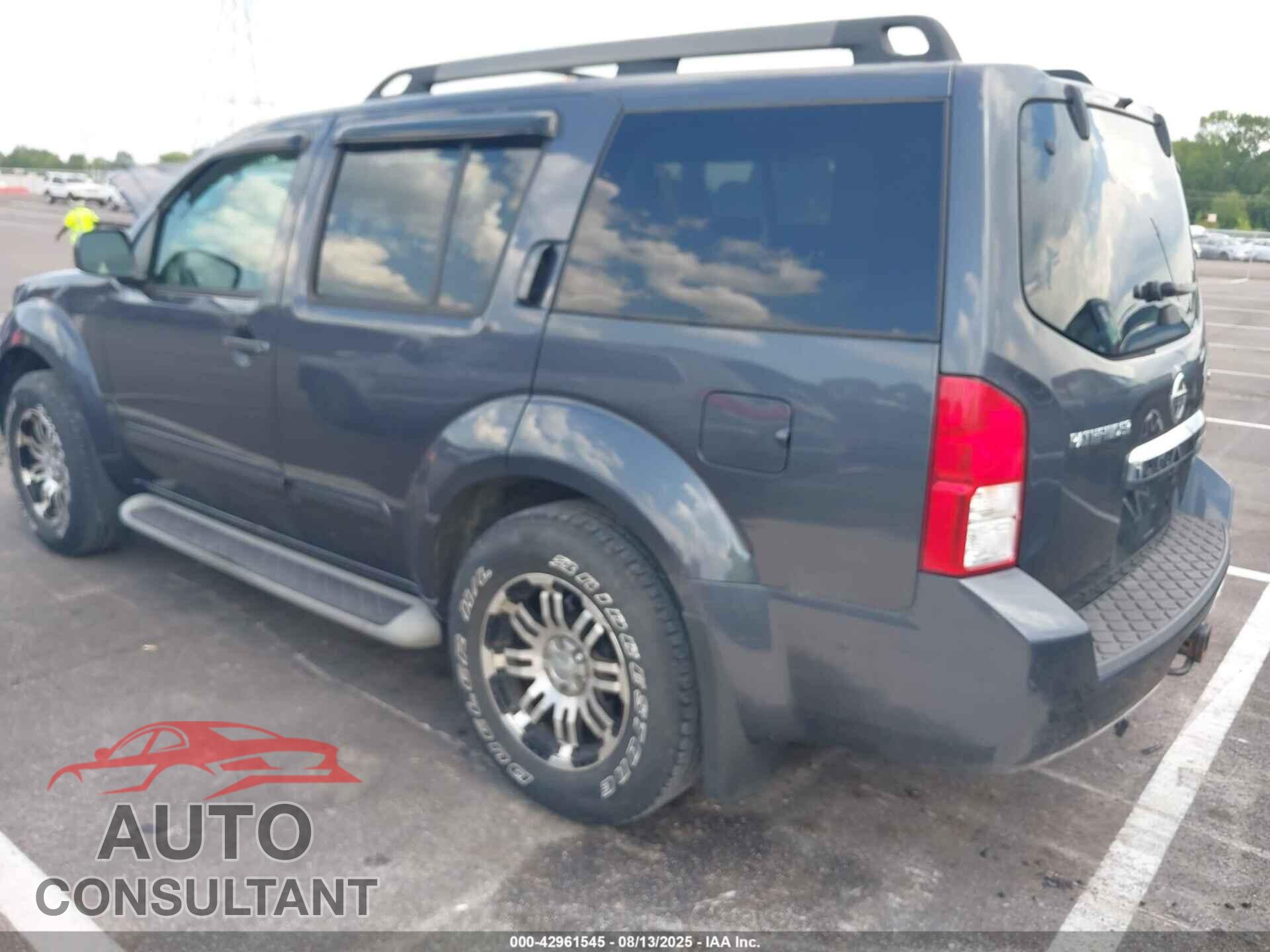 NISSAN PATHFINDER 2010 - 5N1AR1NB0AC619476
