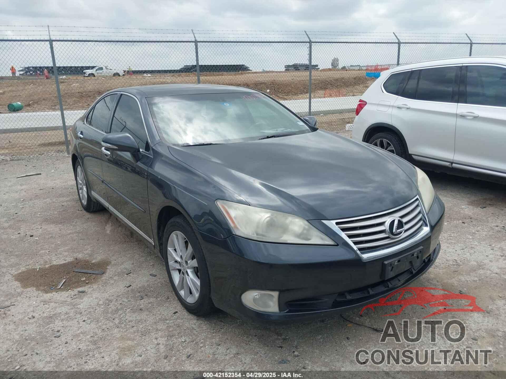 LEXUS ES 350 2011 - JTHBK1EG8B2443274