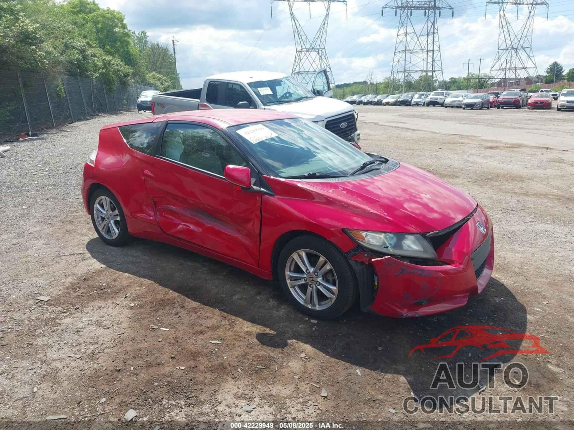 HONDA CR-Z 2011 - JHMZF1D69BS008856