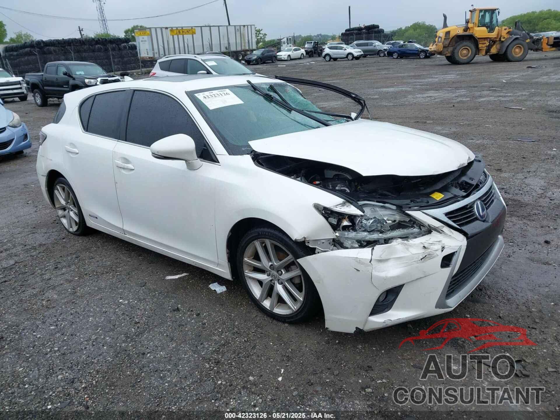 LEXUS CT 200H 2015 - JTHKD5BH0F2217797