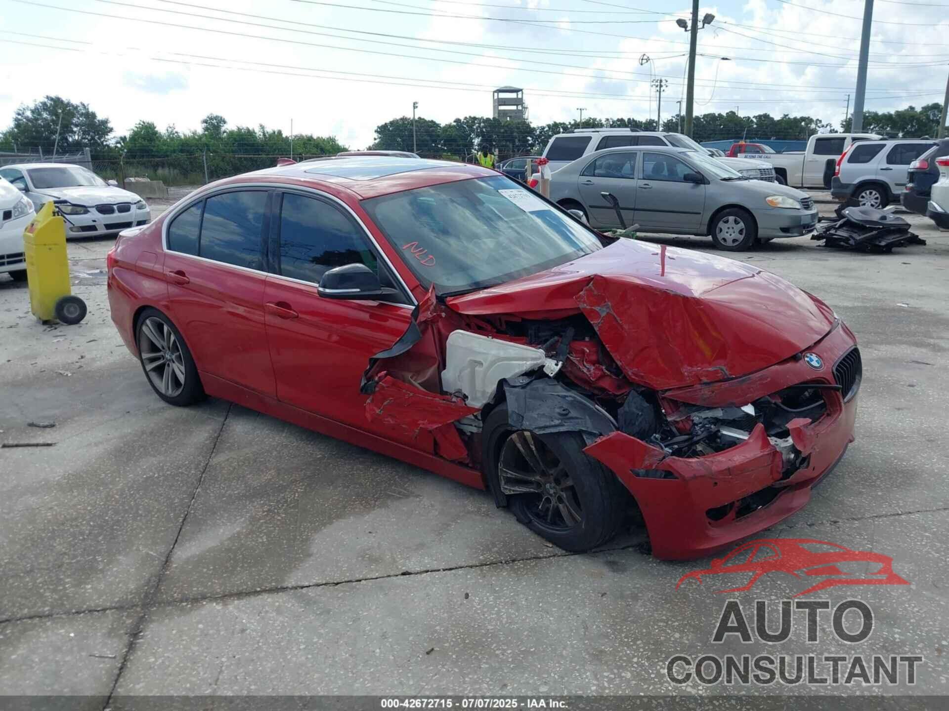 BMW 328I 2015 - WBA3A5C51FF607512