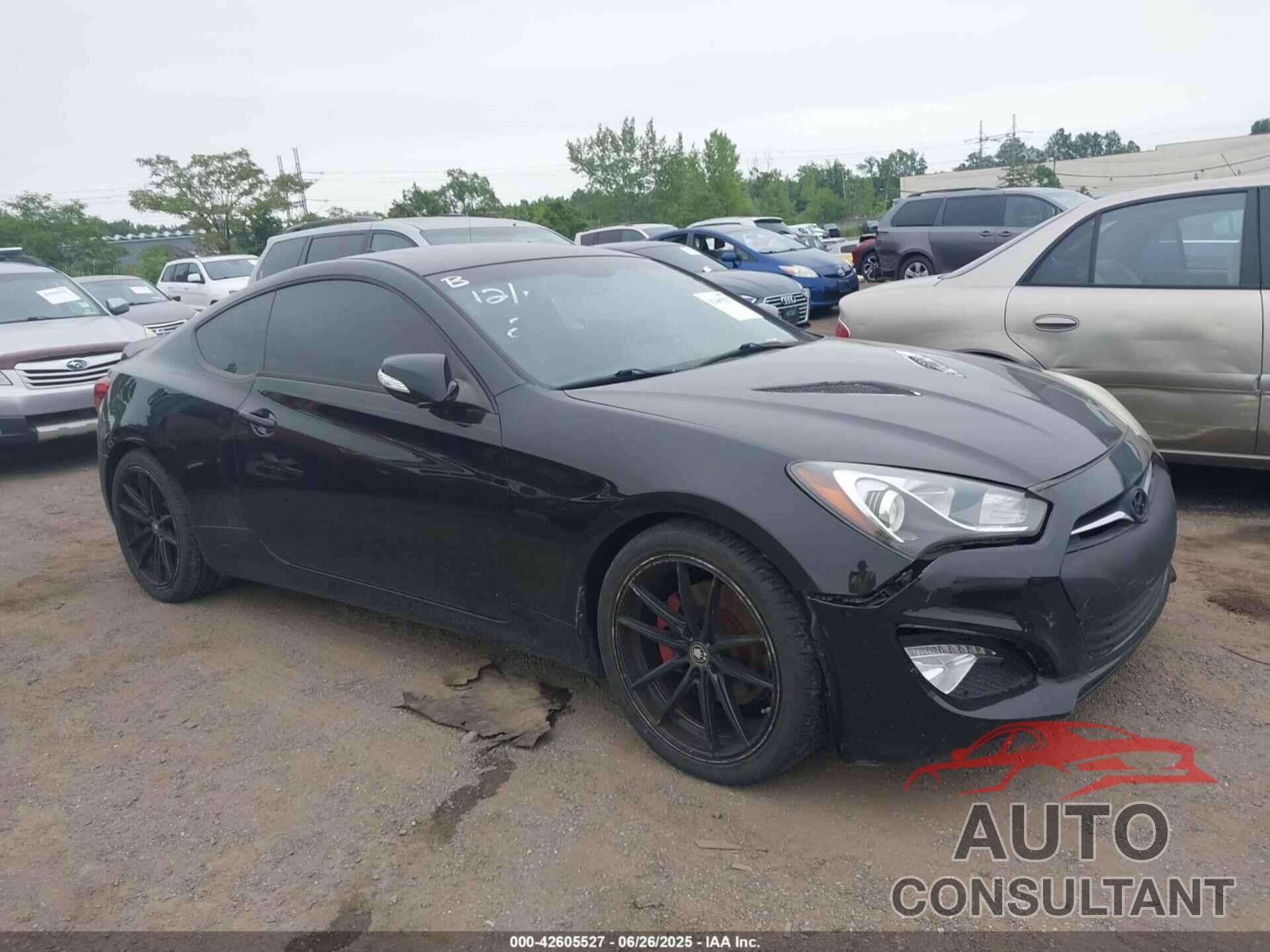 HYUNDAI GENESIS COUPE 2013 - KMHHU6KJ0DU105695