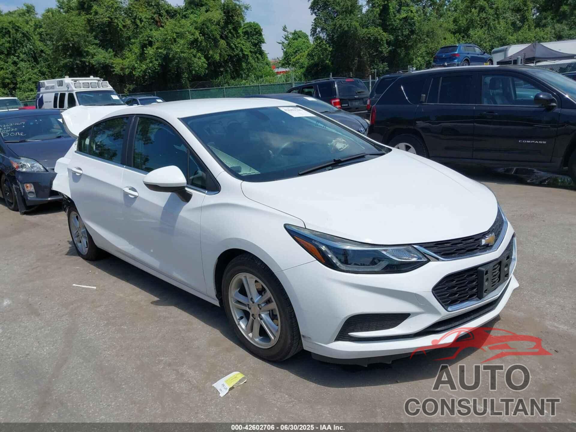 CHEVROLET CRUZE 2017 - 1G1BE5SMXH7250221