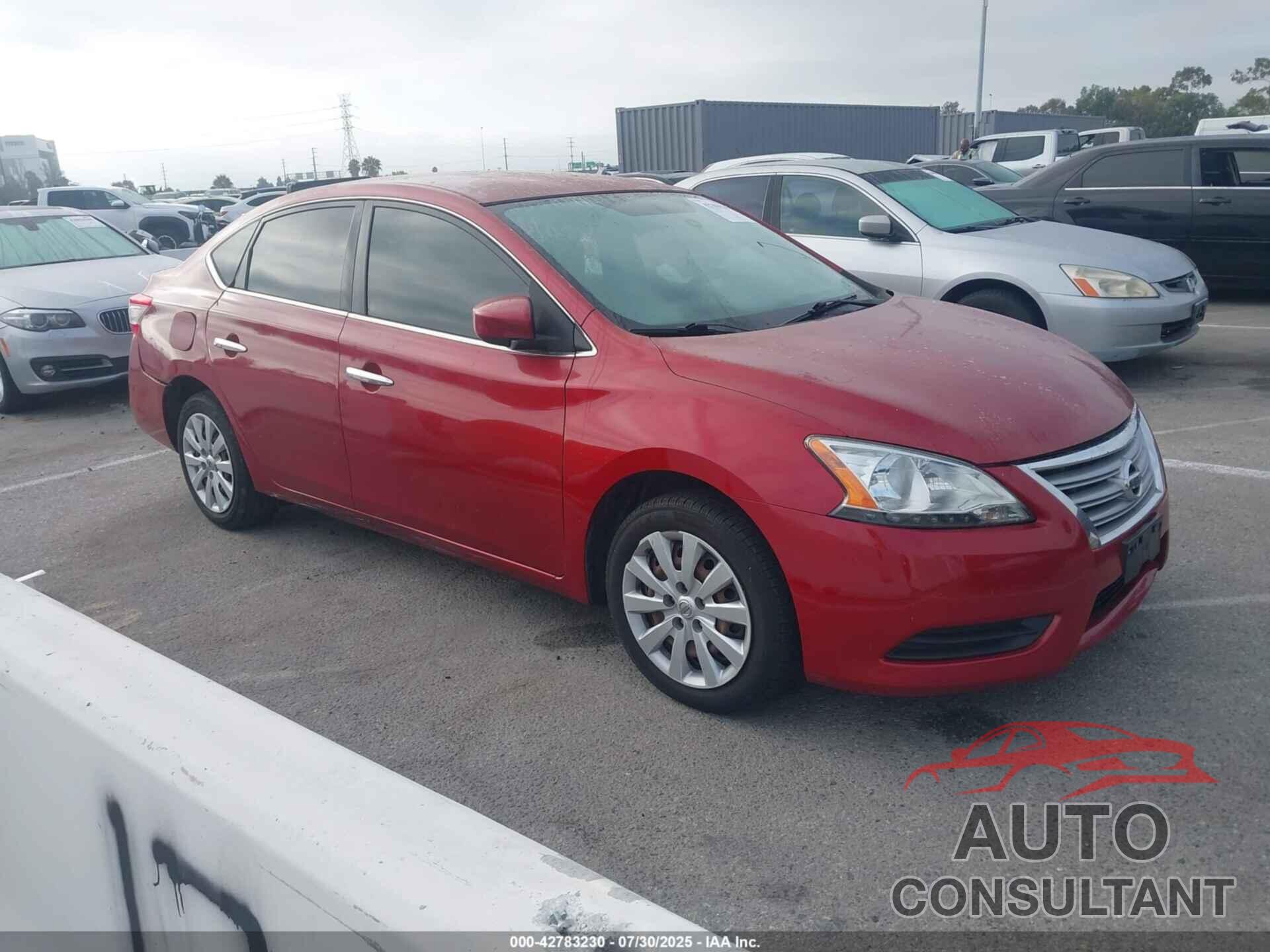NISSAN SENTRA 2014 - 3N1AB7AP1EY239480