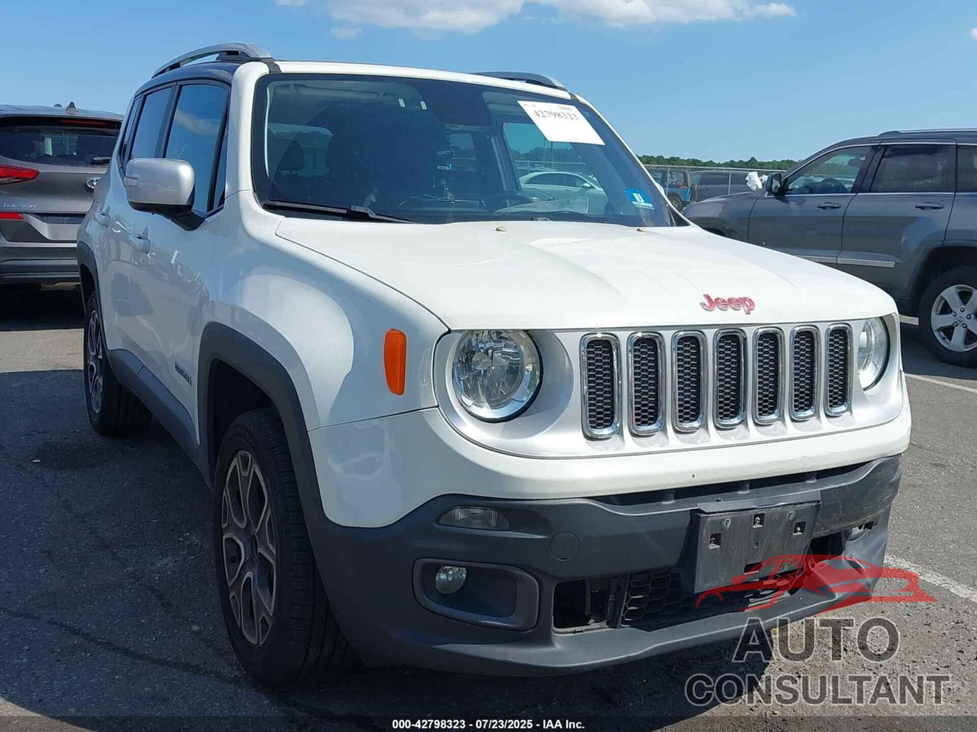 JEEP RENEGADE 2018 - ZACCJBDB0JPH78358