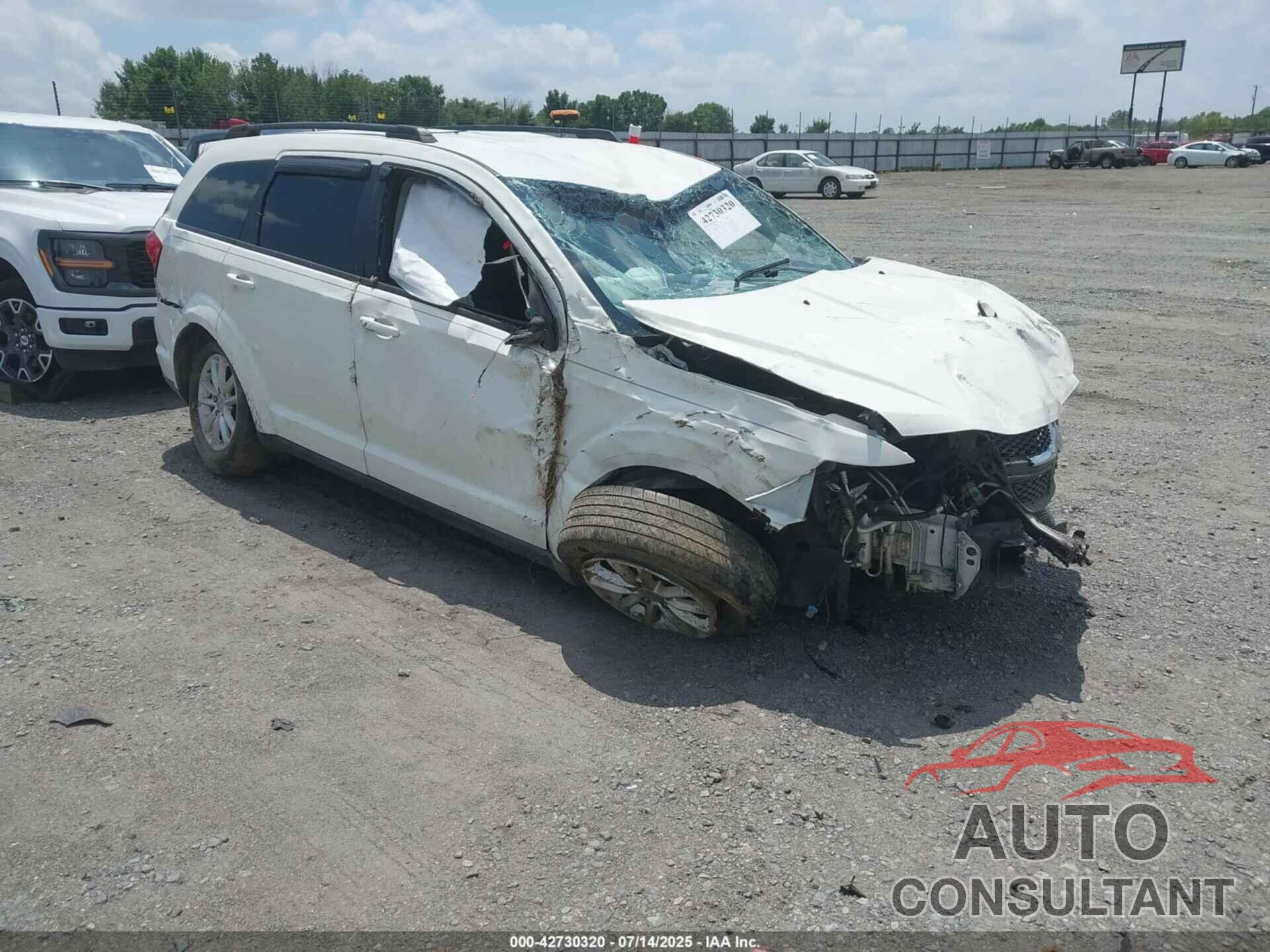 DODGE JOURNEY 2014 - 3C4PDCBG4ET107707