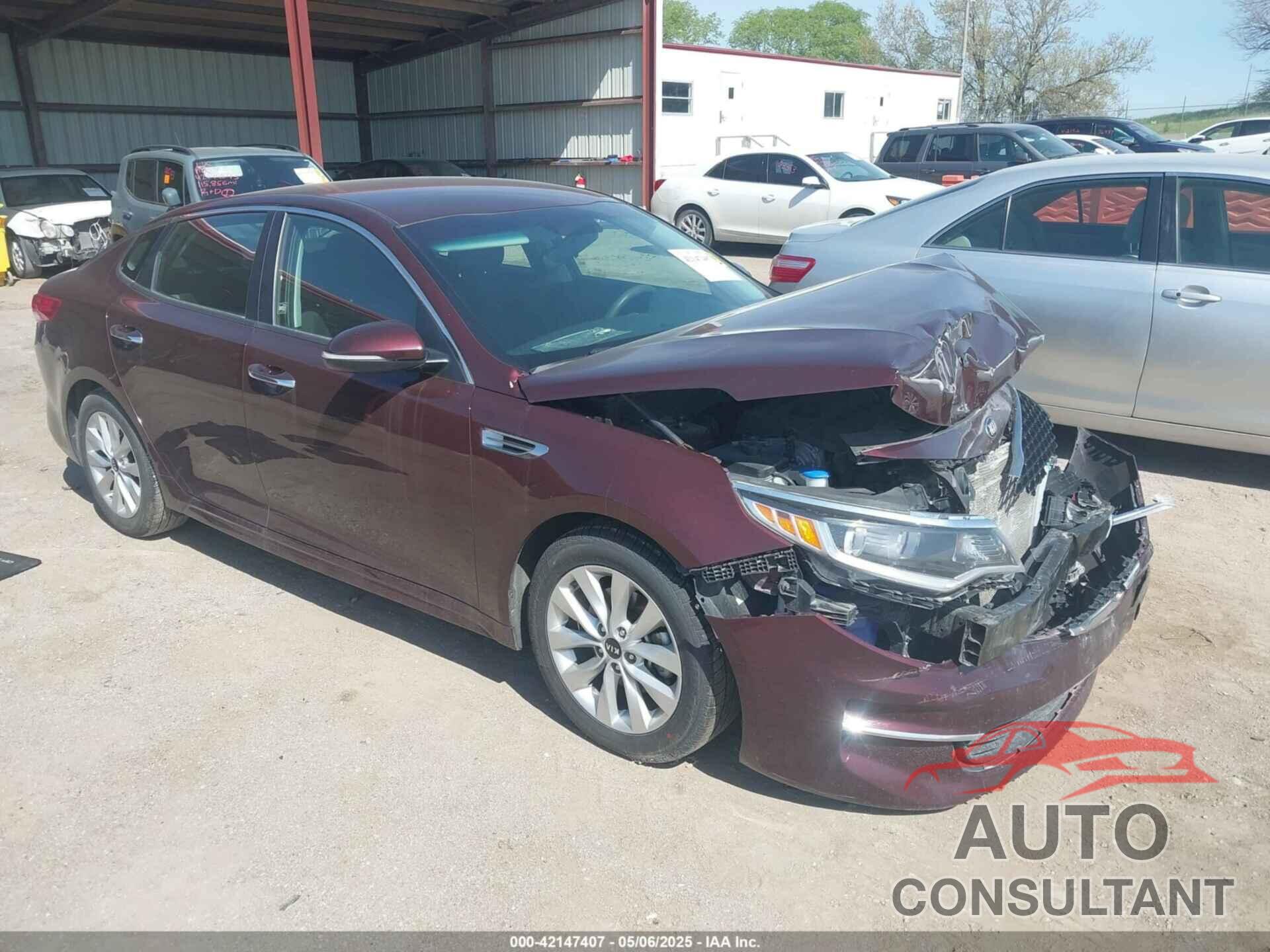 KIA OPTIMA 2018 - 5XXGT4L33JG256829