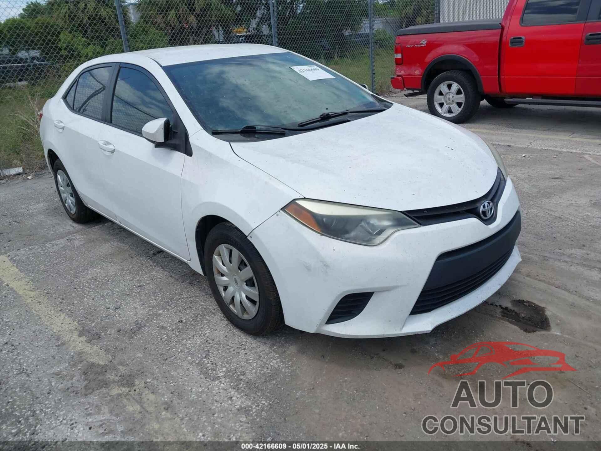 TOYOTA COROLLA 2014 - 2T1BURHE9EC191948