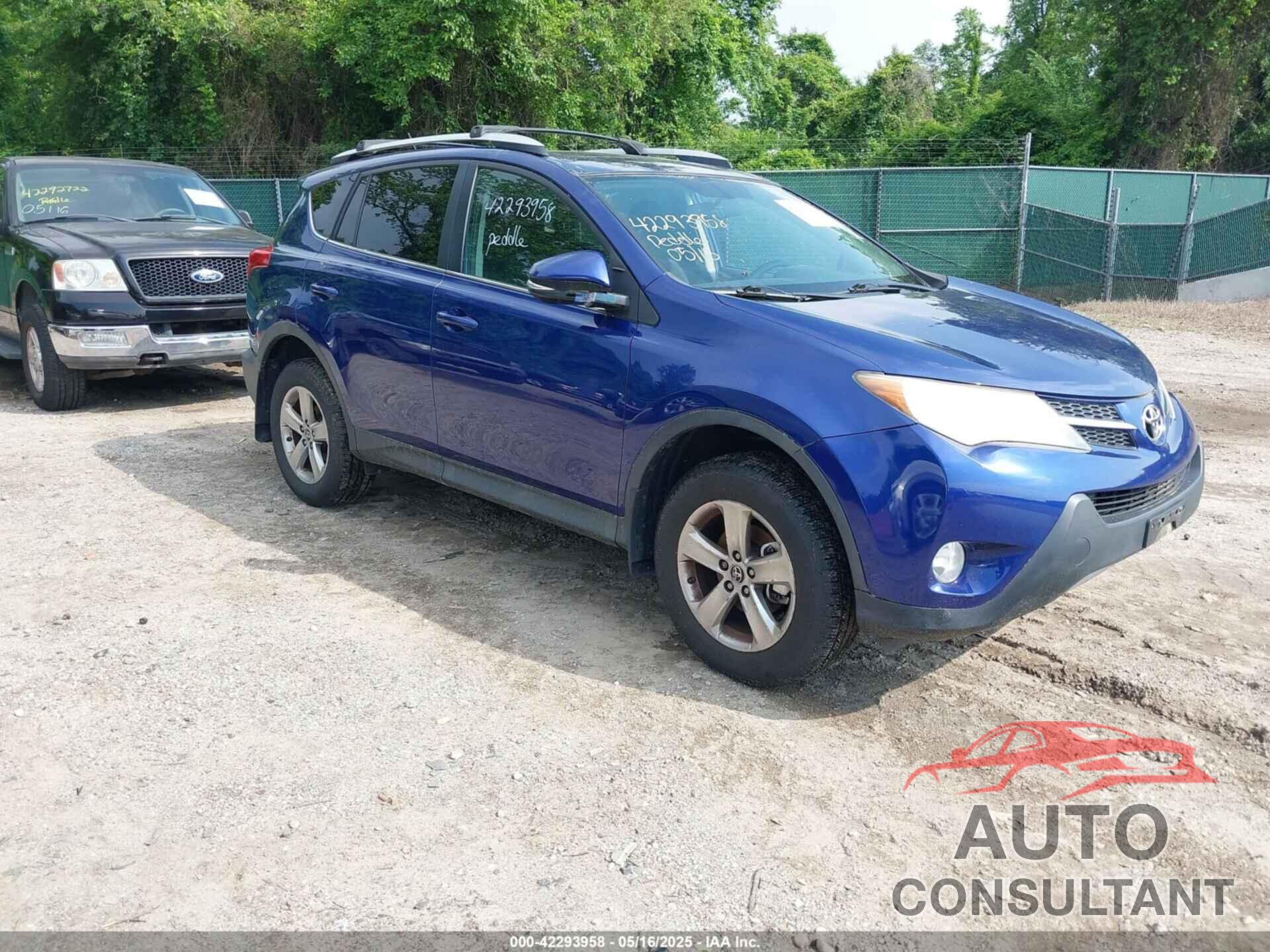 TOYOTA RAV4 2015 - 2T3RFREV9FW233443