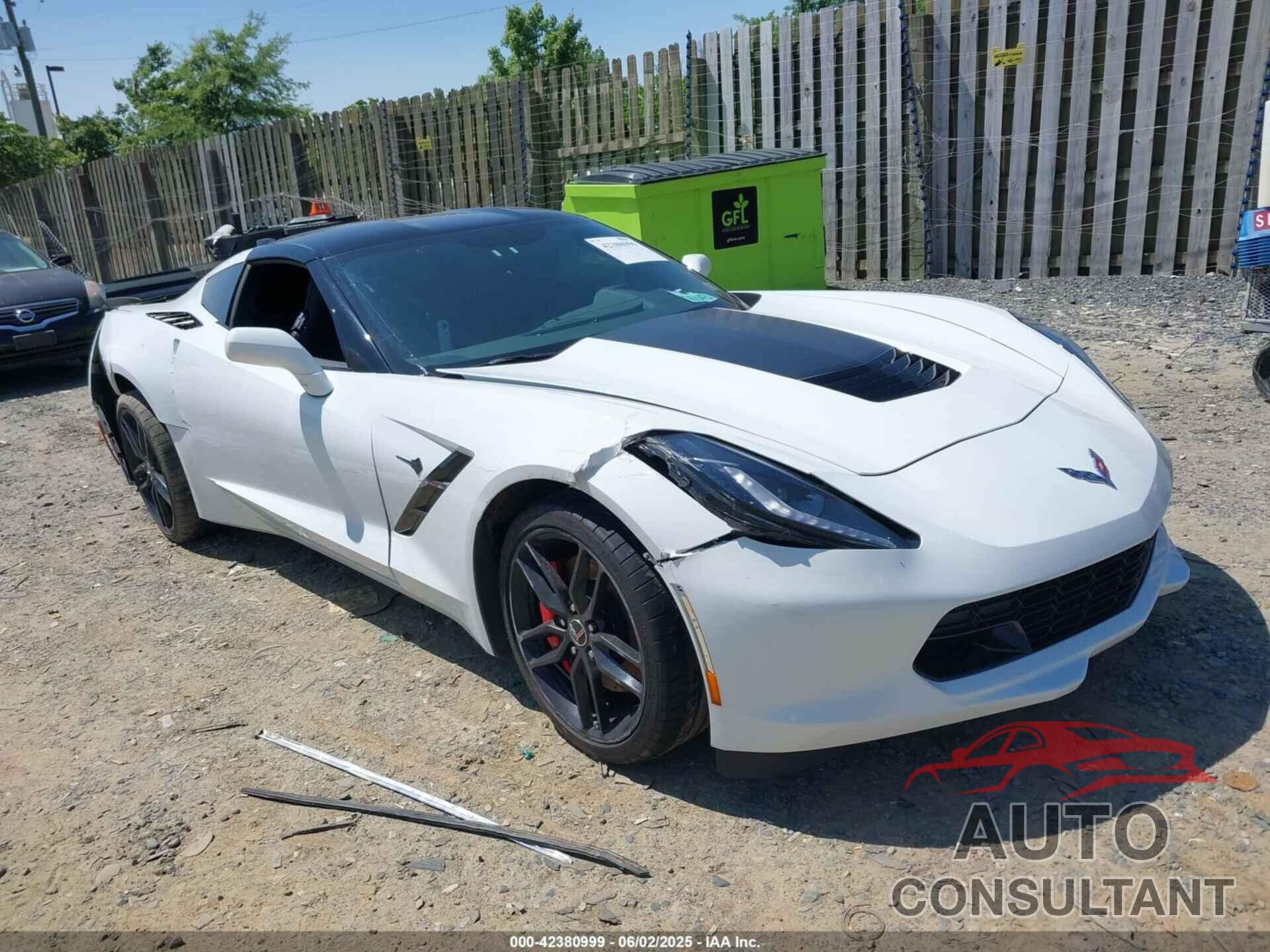 CHEVROLET CORVETTE STINGRAY 2014 - 1G1YH2D78E5130786