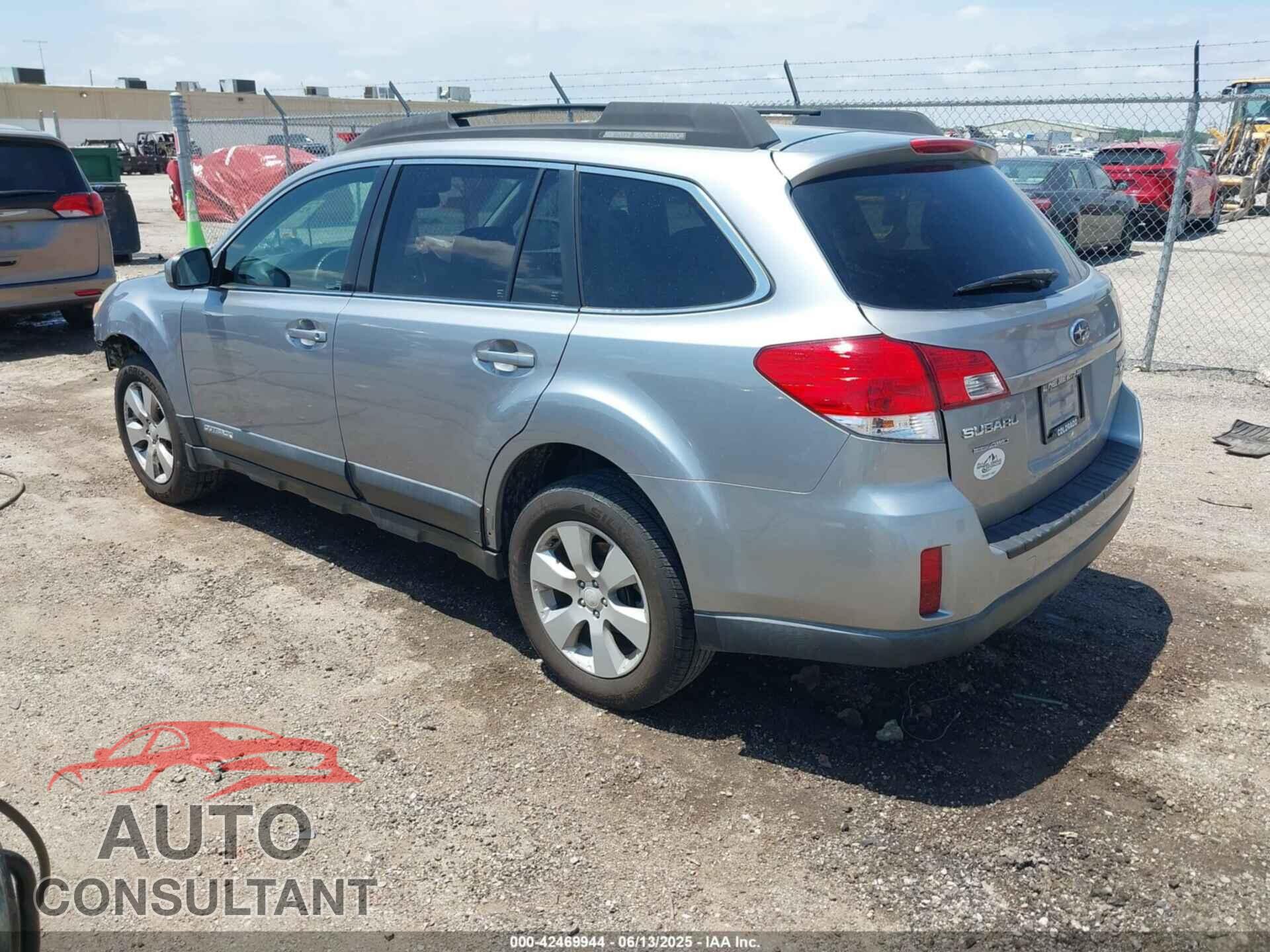 SUBARU OUTBACK 2011 - 4S4BRBCC8B3422823