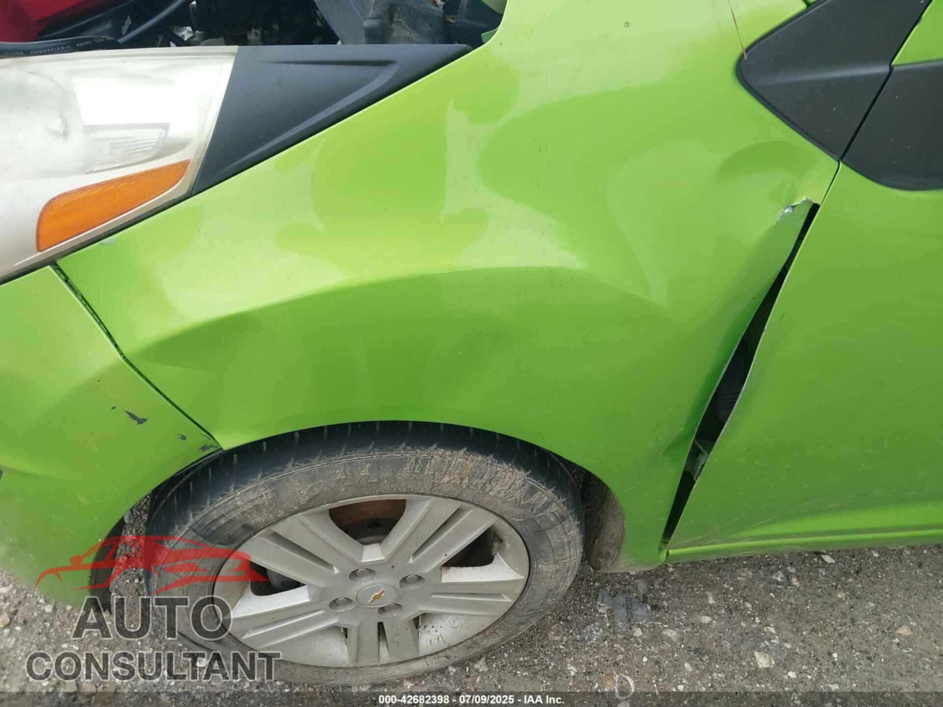 CHEVROLET SPARK 2014 - KL8CB6S93EC577643