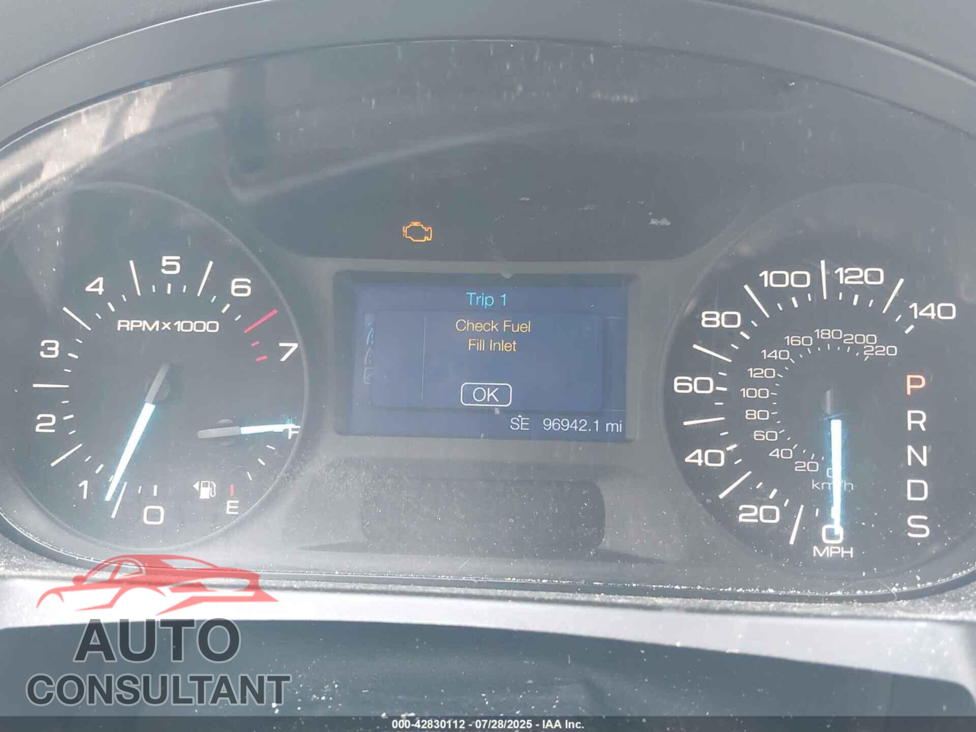 FORD EDGE 2013 - 2FMDK3GC8DBC80490