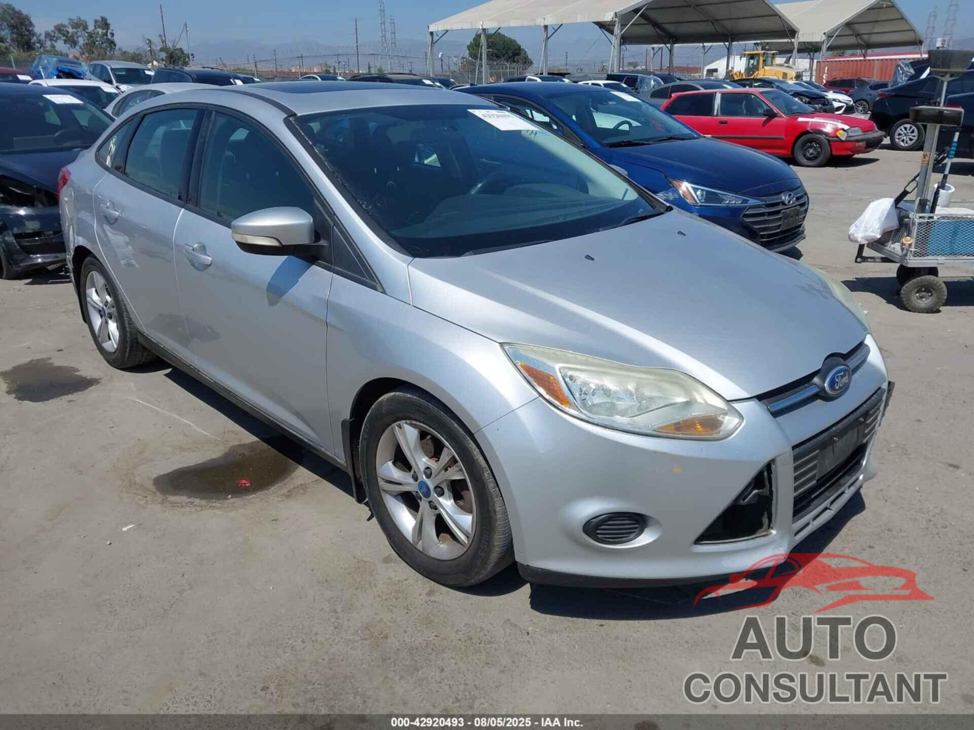 FORD FOCUS 2013 - 1FADP3F25DL362679