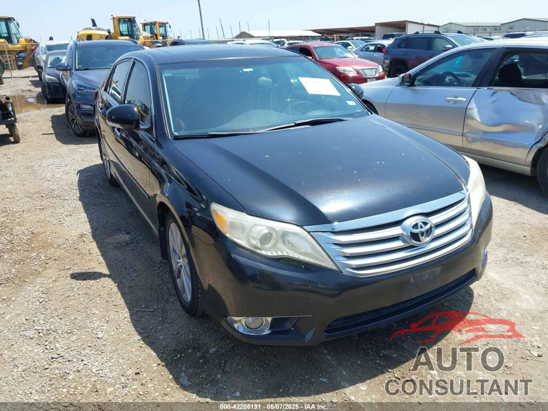 TOYOTA AVALON 2011 - 4T1BK3DB9BU427653