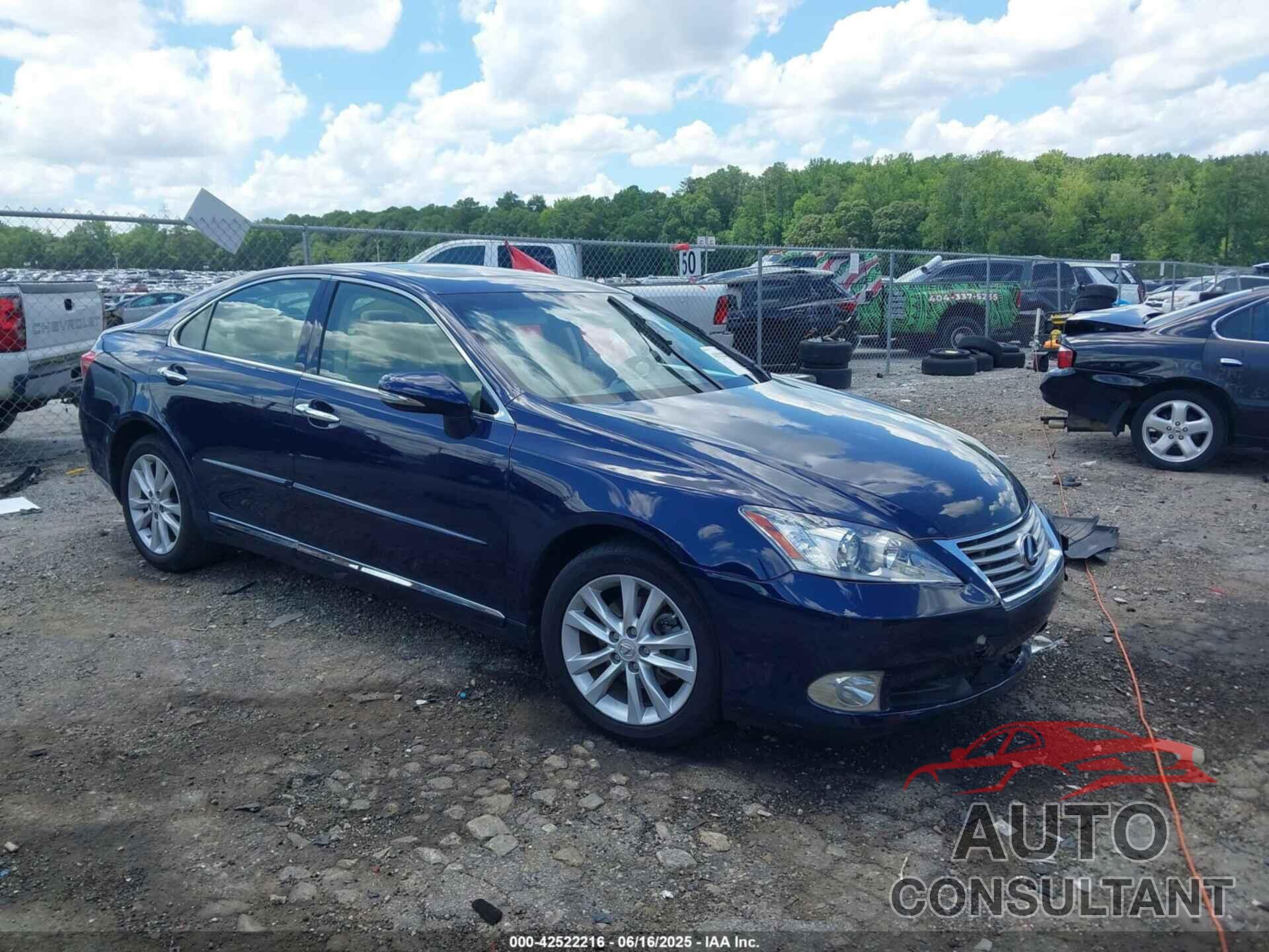 LEXUS ES 350 2012 - JTHBK1EG2C2505429