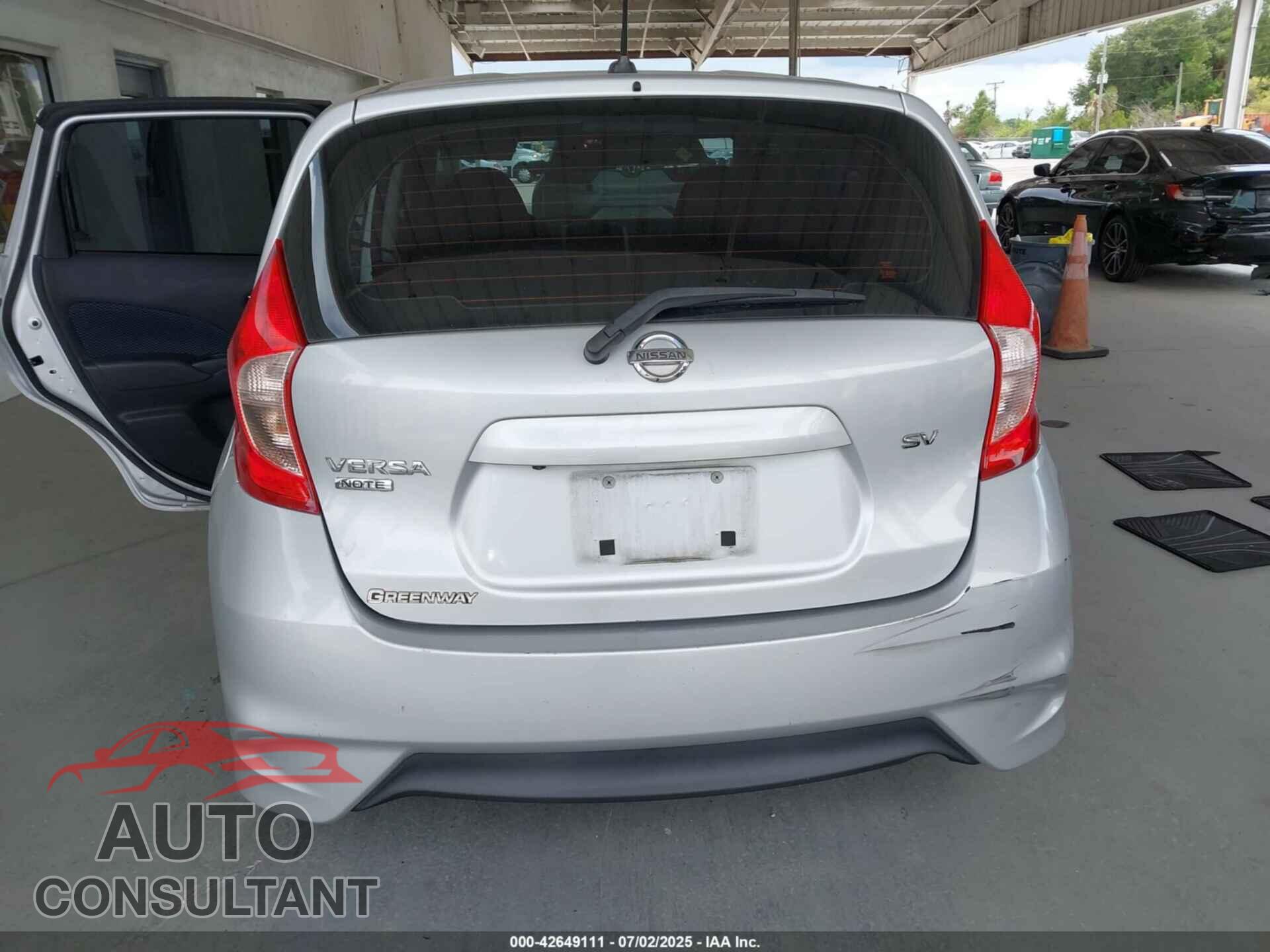 NISSAN VERSA NOTE 2017 - 3N1CE2CP3HL376924