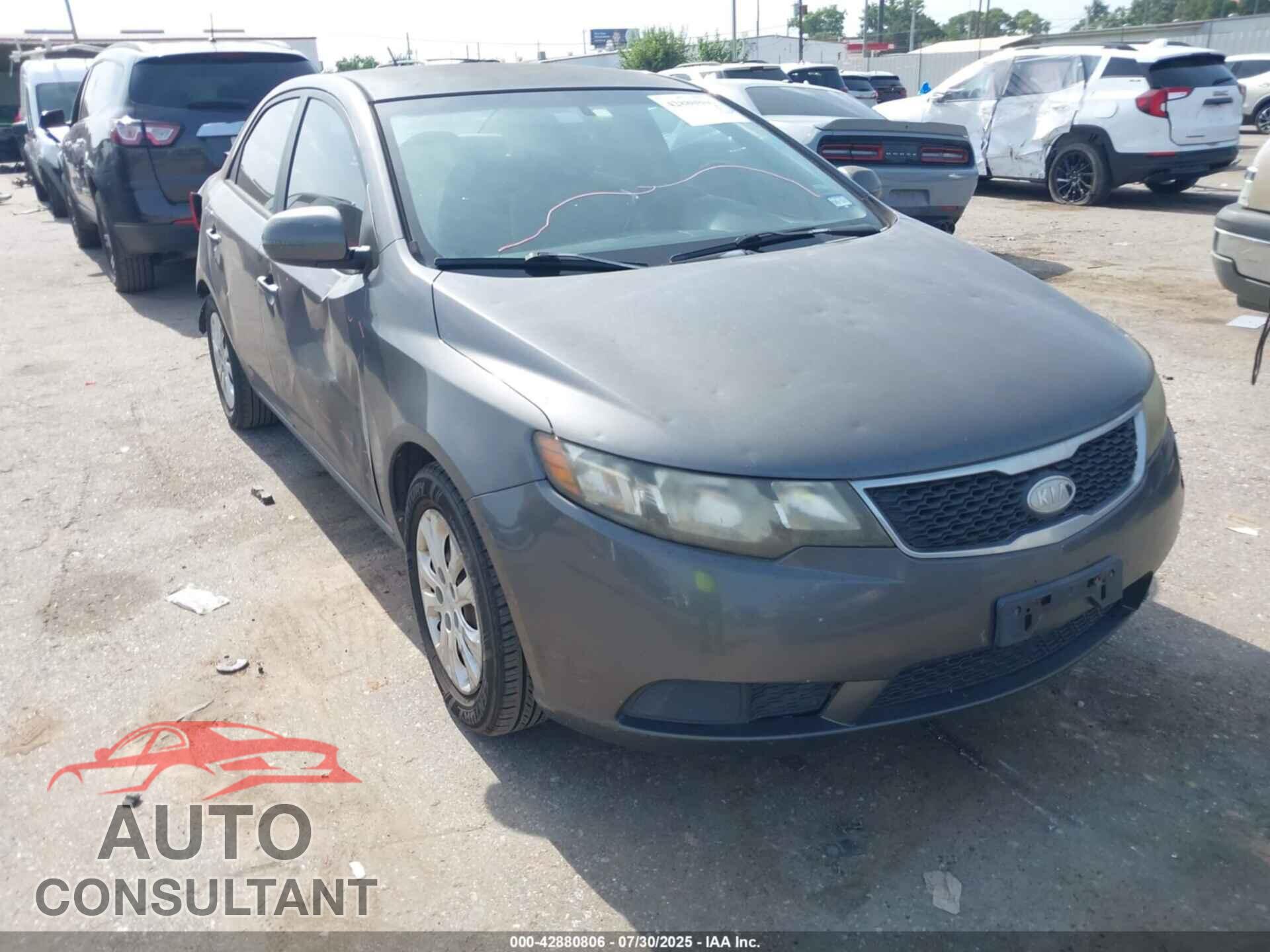 KIA FORTE 2013 - KNAFU4A2XD5713452