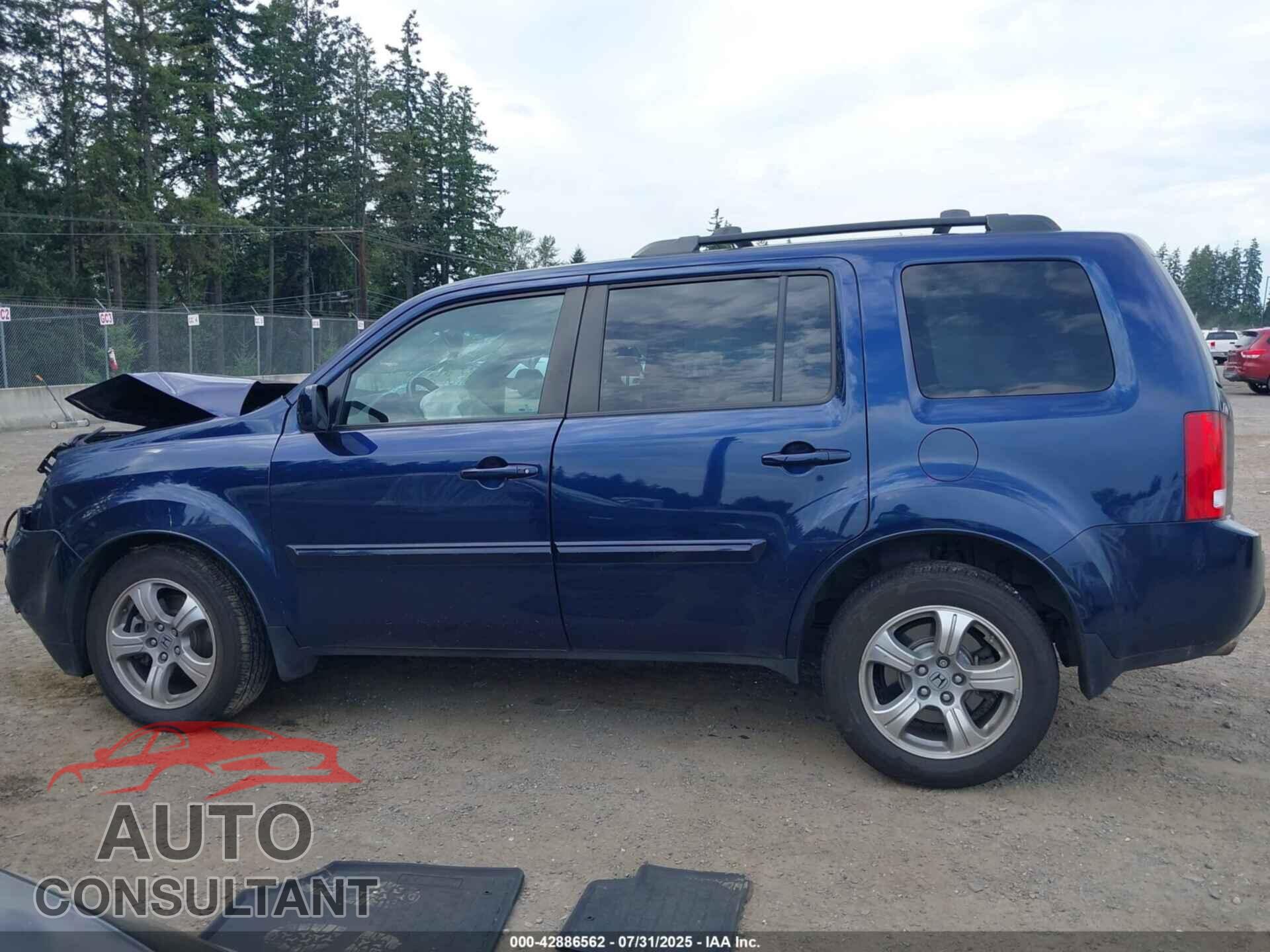 HONDA PILOT 2015 - 5FNYF4H54FB045686
