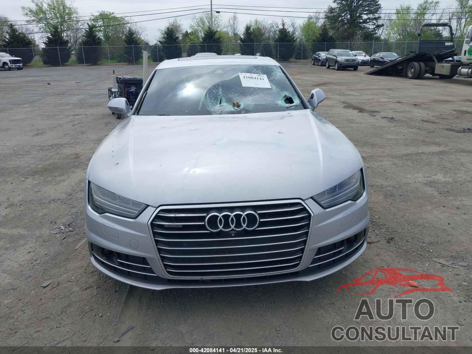 AUDI A7 2016 - WAU2GAFC6GN007637