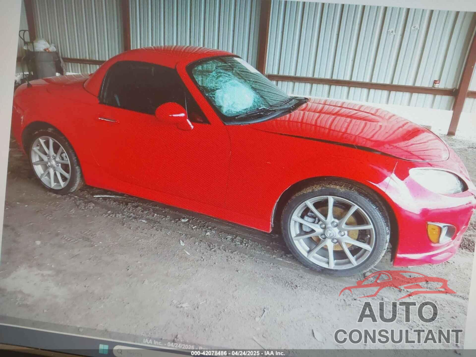 MAZDA MX-5 MIATA 2012 - JM1NC2MFXC0224257