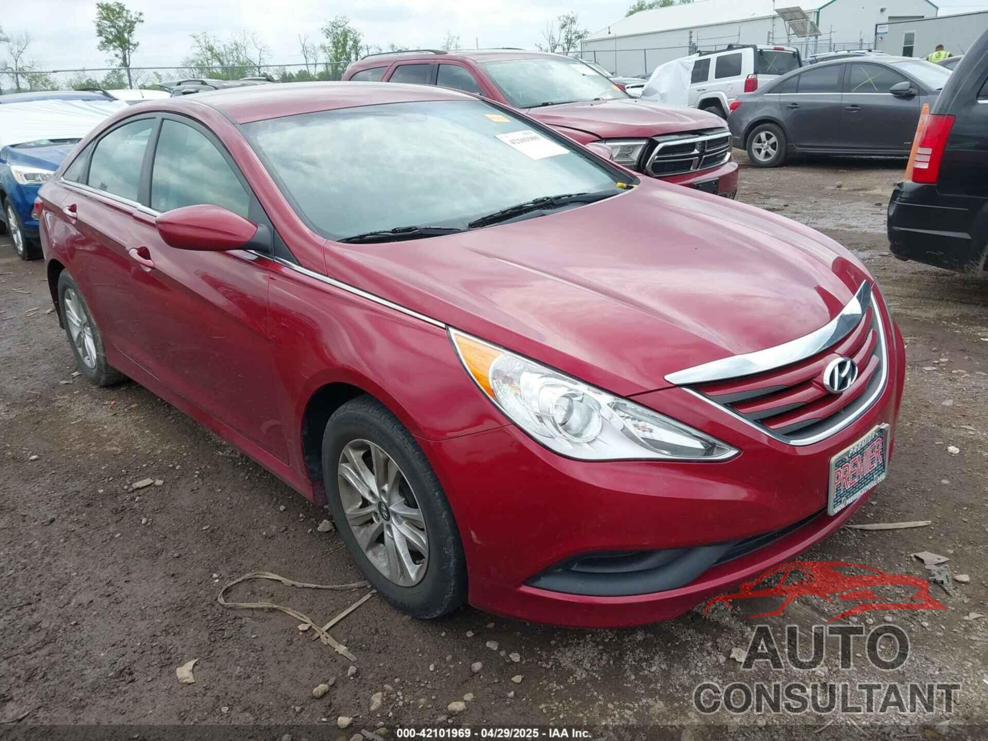 HYUNDAI SONATA 2014 - 5NPEB4AC8EH919223