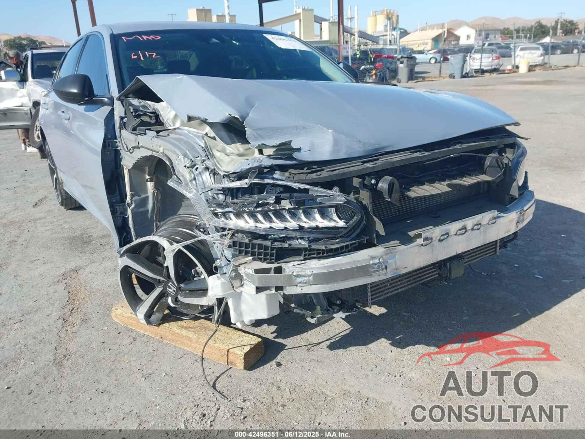 HONDA ACCORD 2022 - 1HGCV1F43NA067564