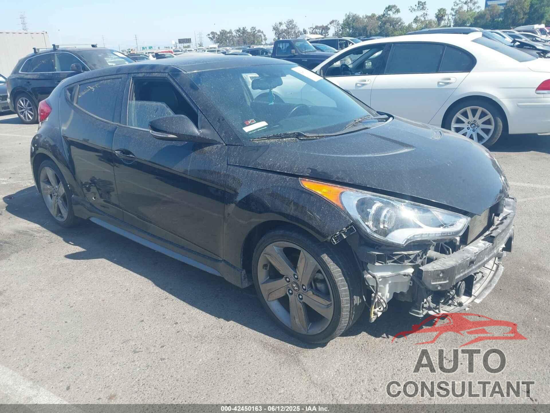 HYUNDAI VELOSTER 2014 - KMHTC6AE6EU203990