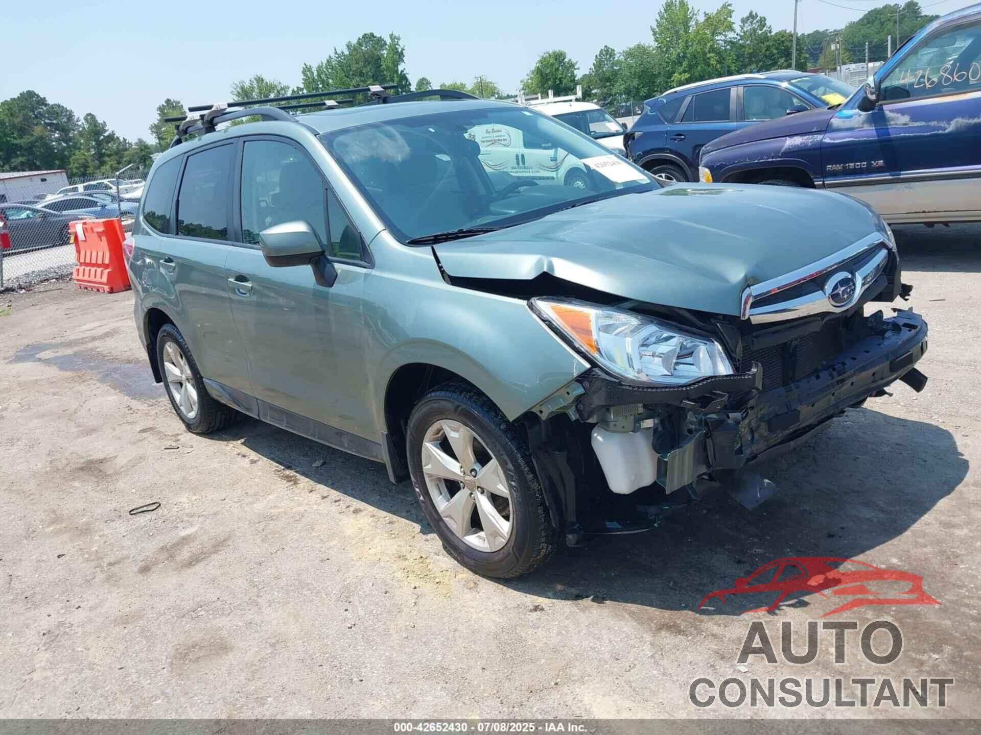 SUBARU FORESTER 2016 - JF2SJADC7GH467025
