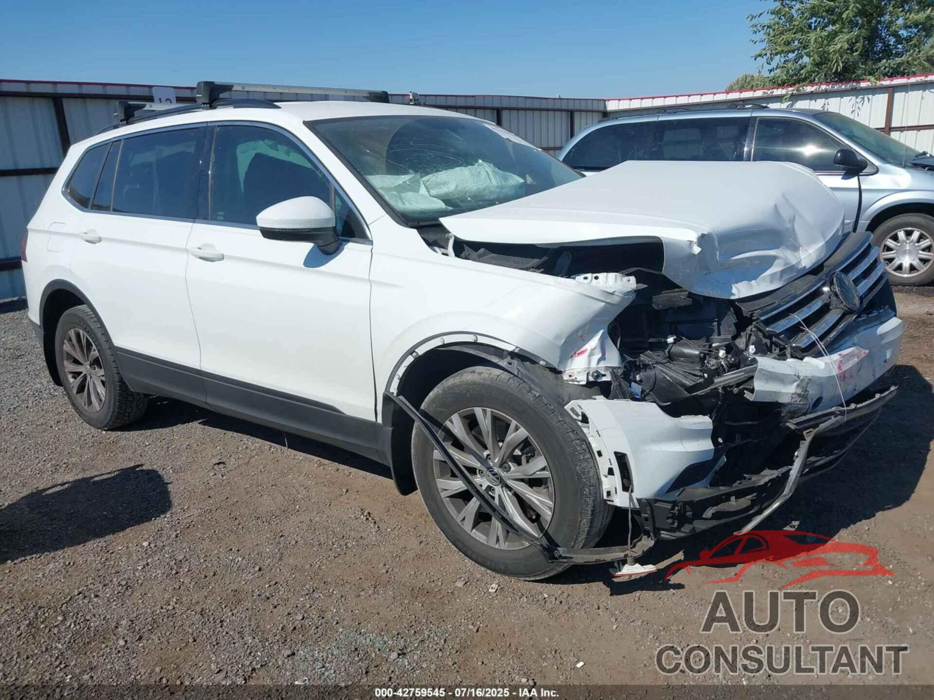 VOLKSWAGEN TIGUAN 2019 - 3VV3B7AX9KM045564