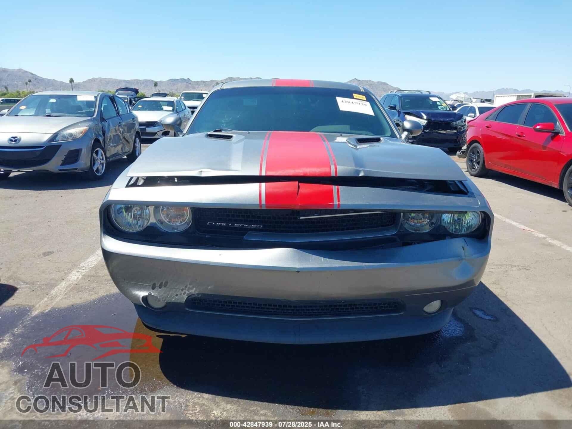 DODGE CHALLENGER 2012 - 2C3CDYAG3CH292159