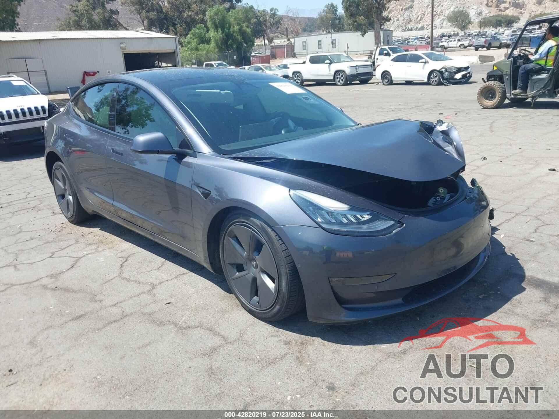TESLA MODEL 3 2022 - 5YJ3E1EB1NF239354