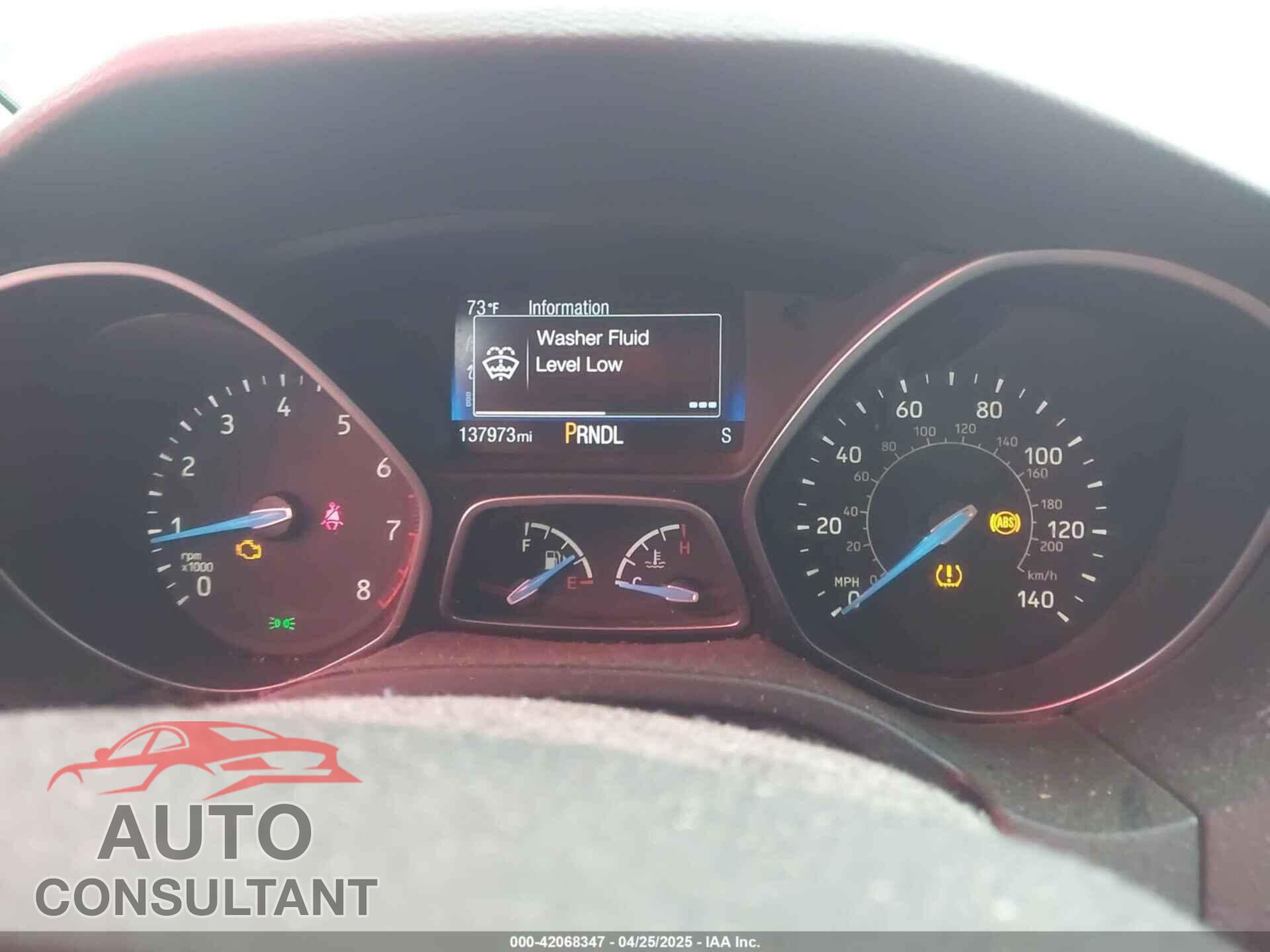FORD FOCUS 2017 - 1FADP3F22HL227780