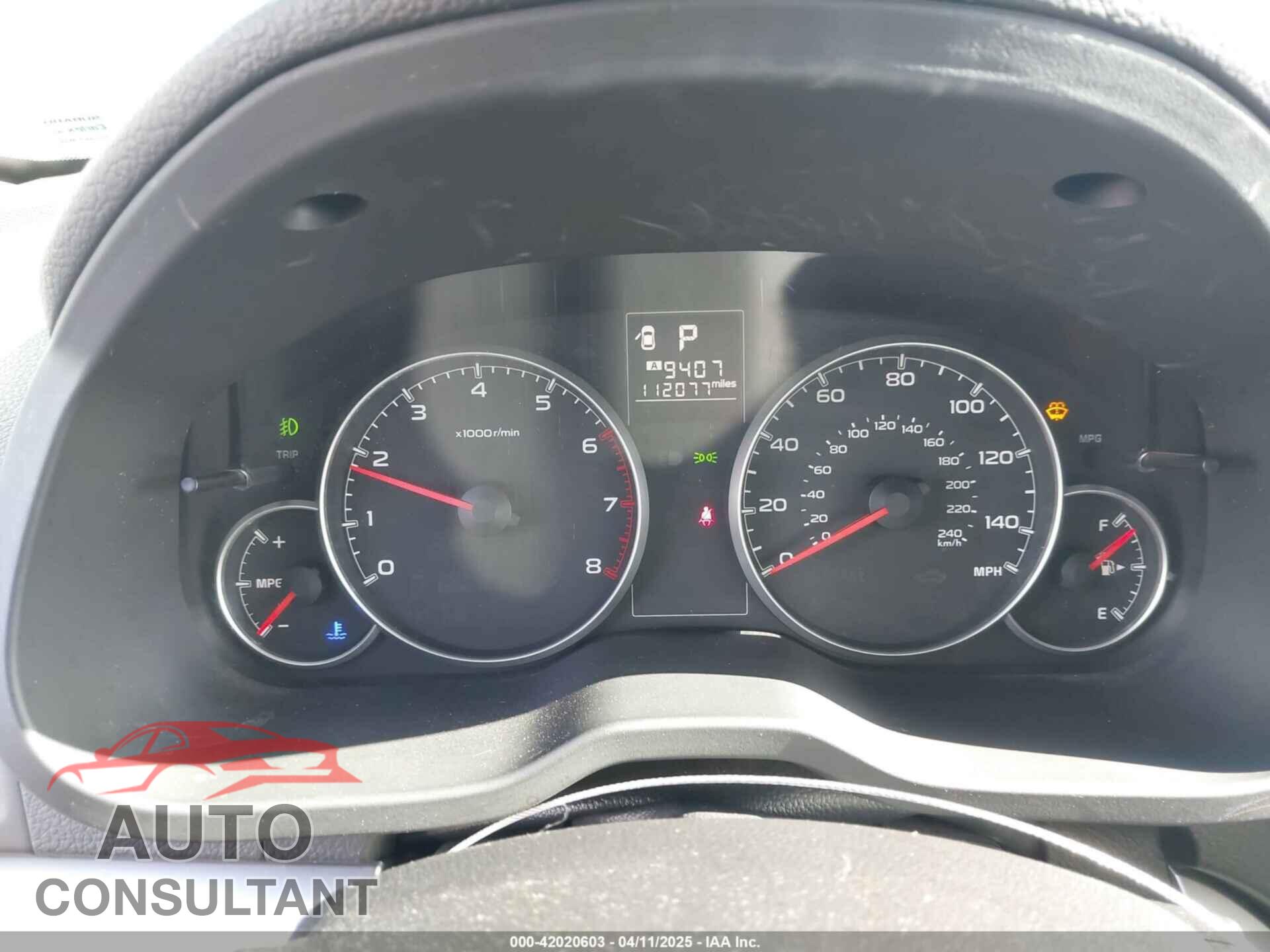 SUBARU OUTBACK 2014 - 4S4BRBAC4E3241838