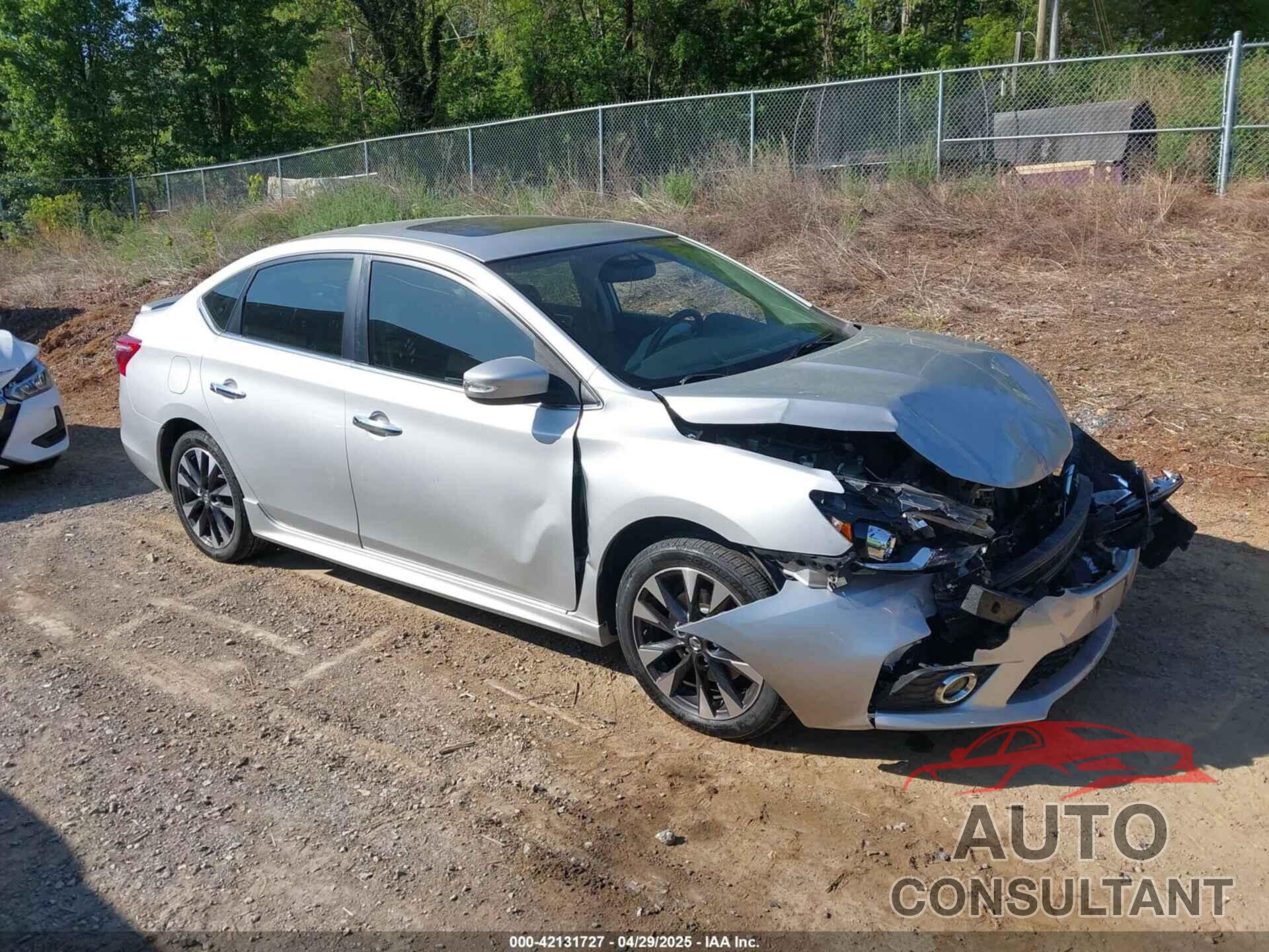 NISSAN SENTRA 2017 - 3N1CB7AP6HY326157