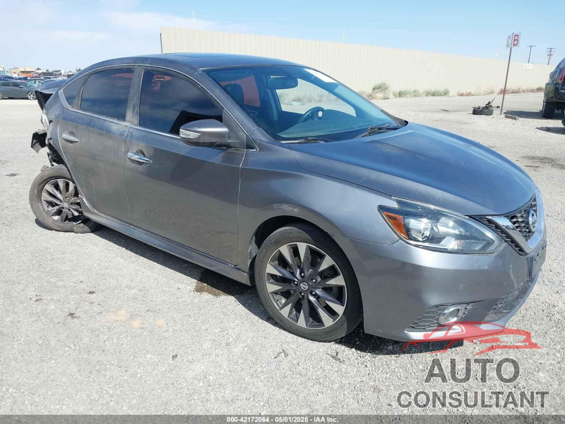 NISSAN SENTRA 2017 - 3N1CB7AP0HY258227