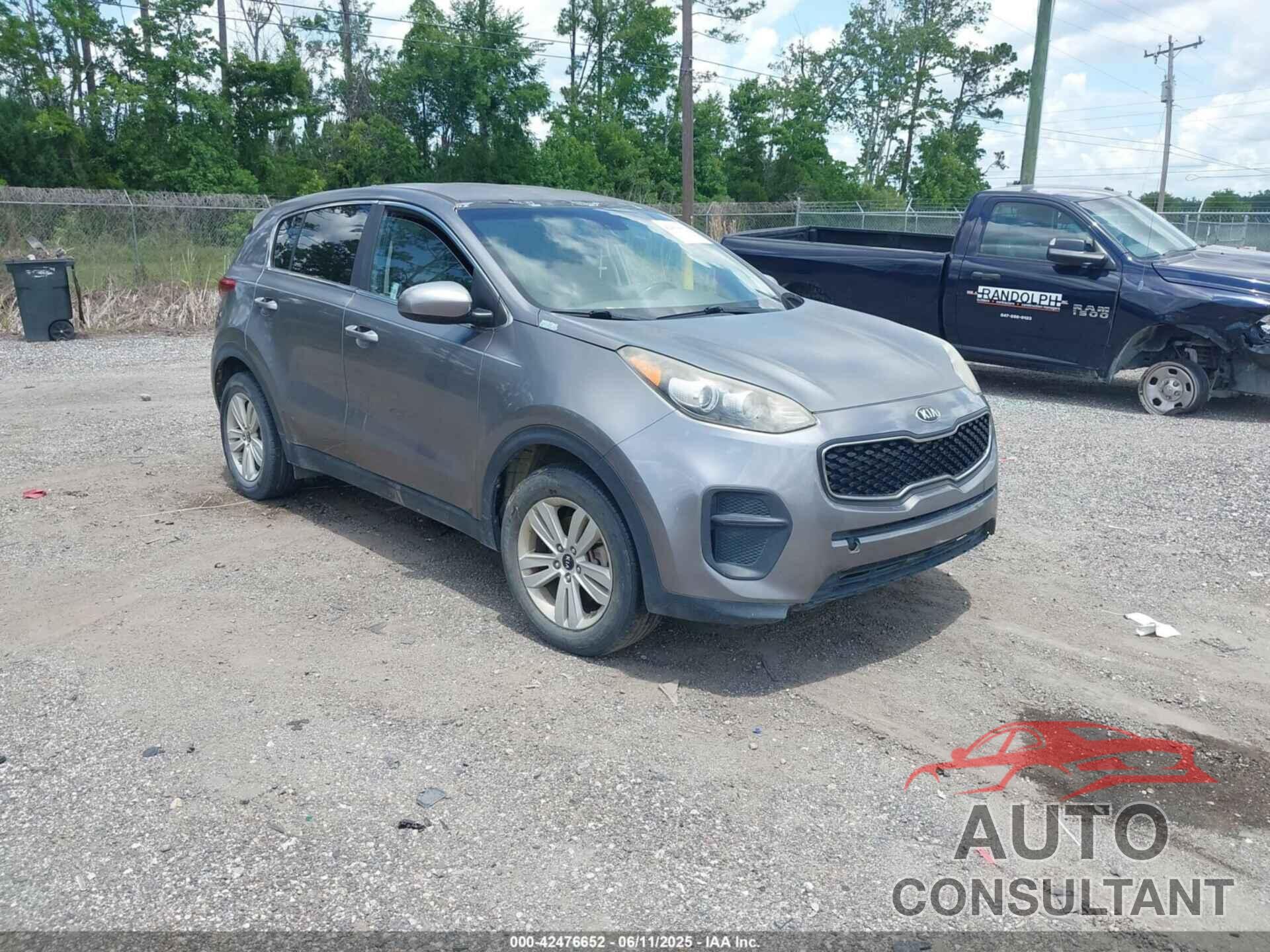KIA SPORTAGE 2017 - KNDPM3AC0H7085454